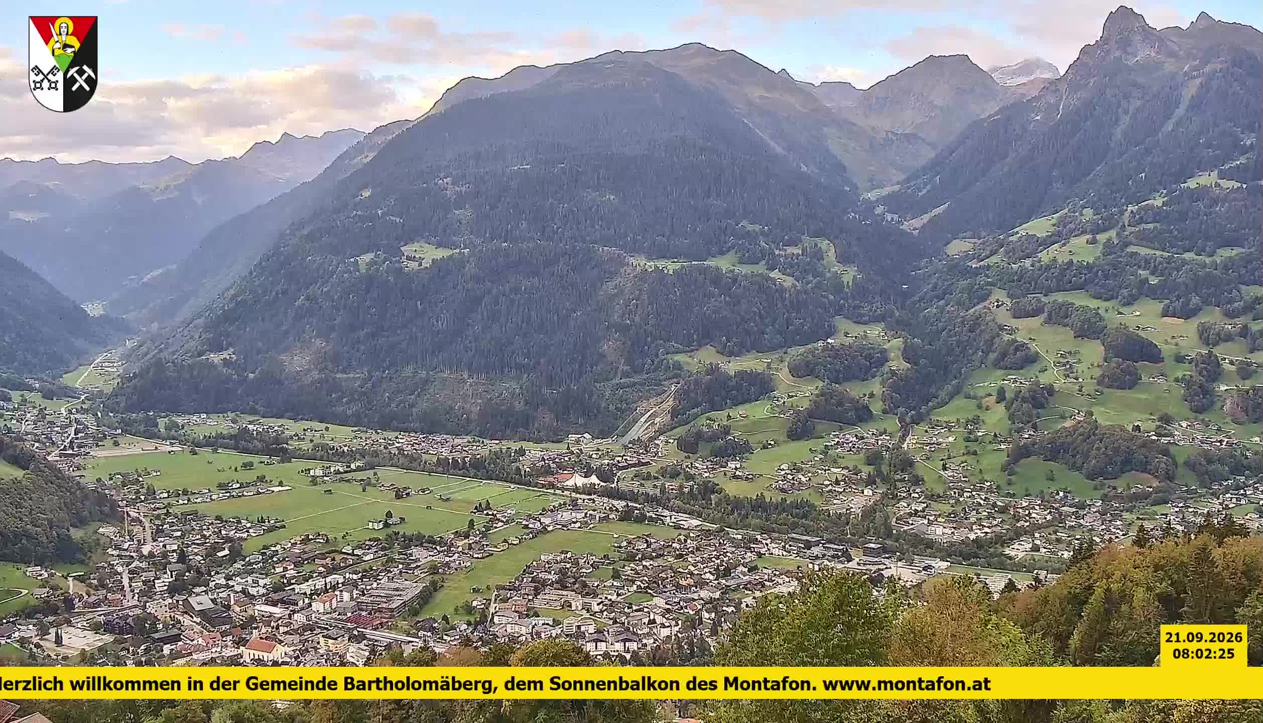 Bartholomäberg | Blick auf Schruns