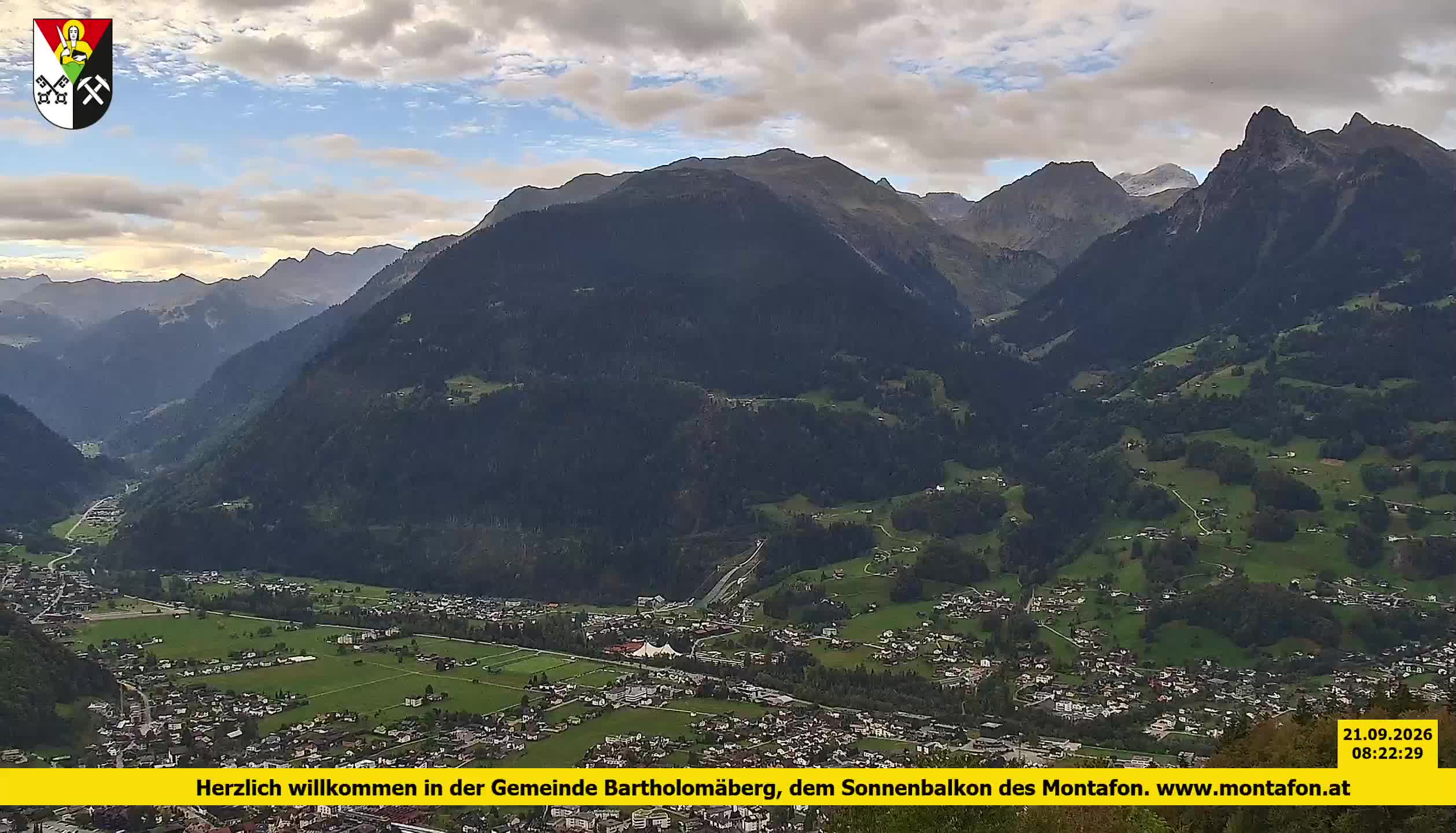 Bartholomäberg | Blick auf Schruns