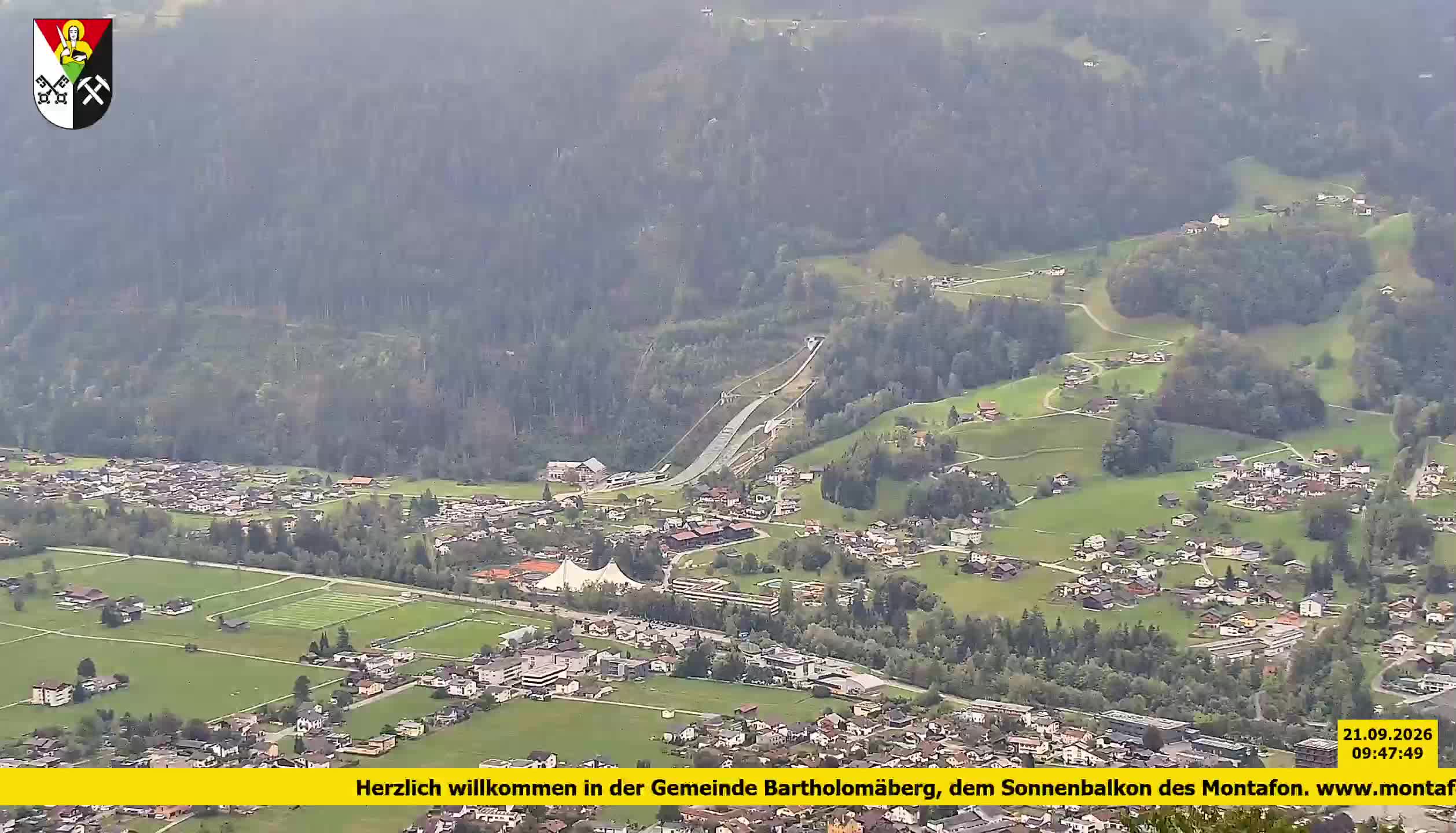 Bartholomäberg | Blick auf Schruns