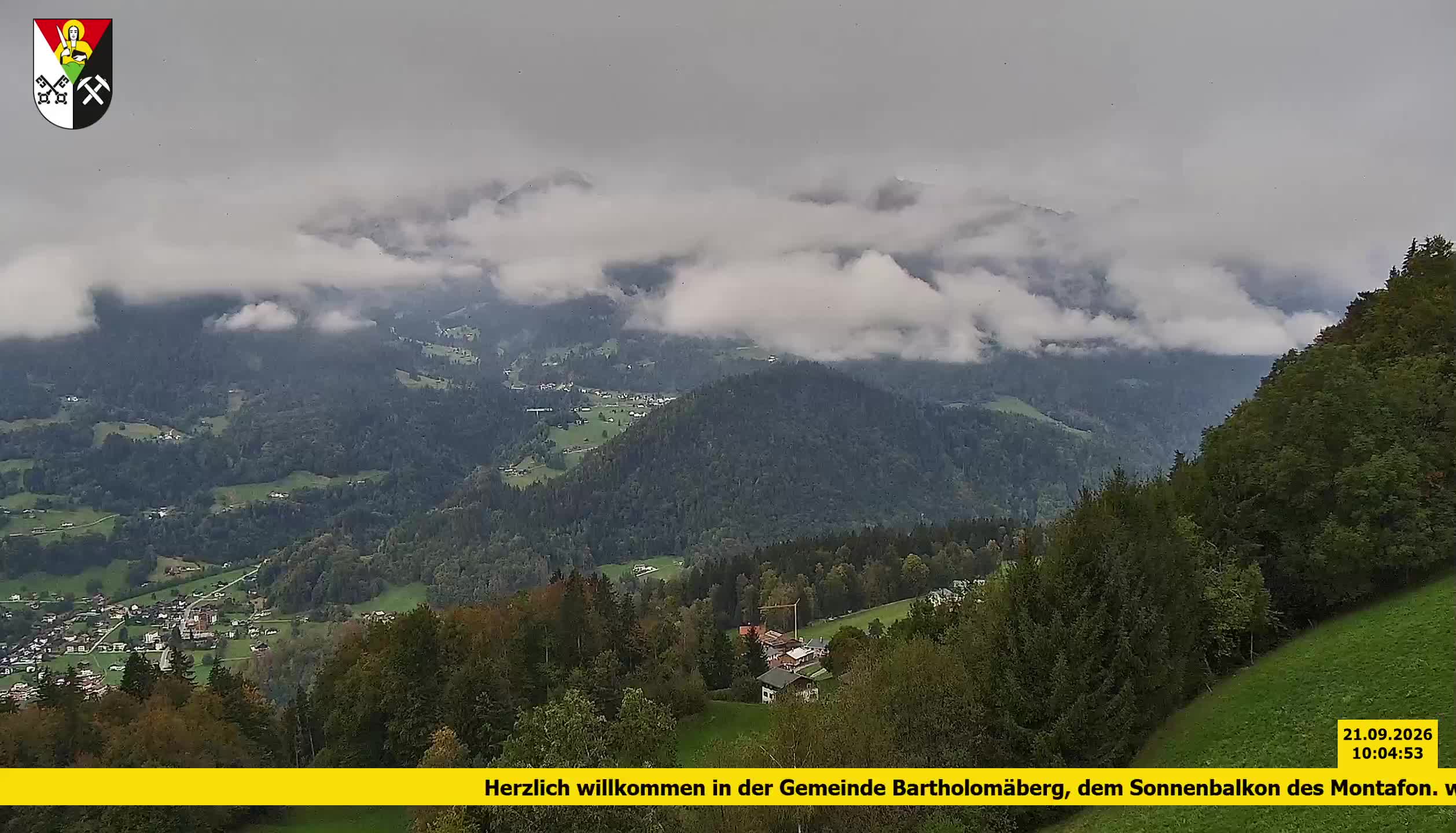 Bartholomäberg | Blick auf Schruns