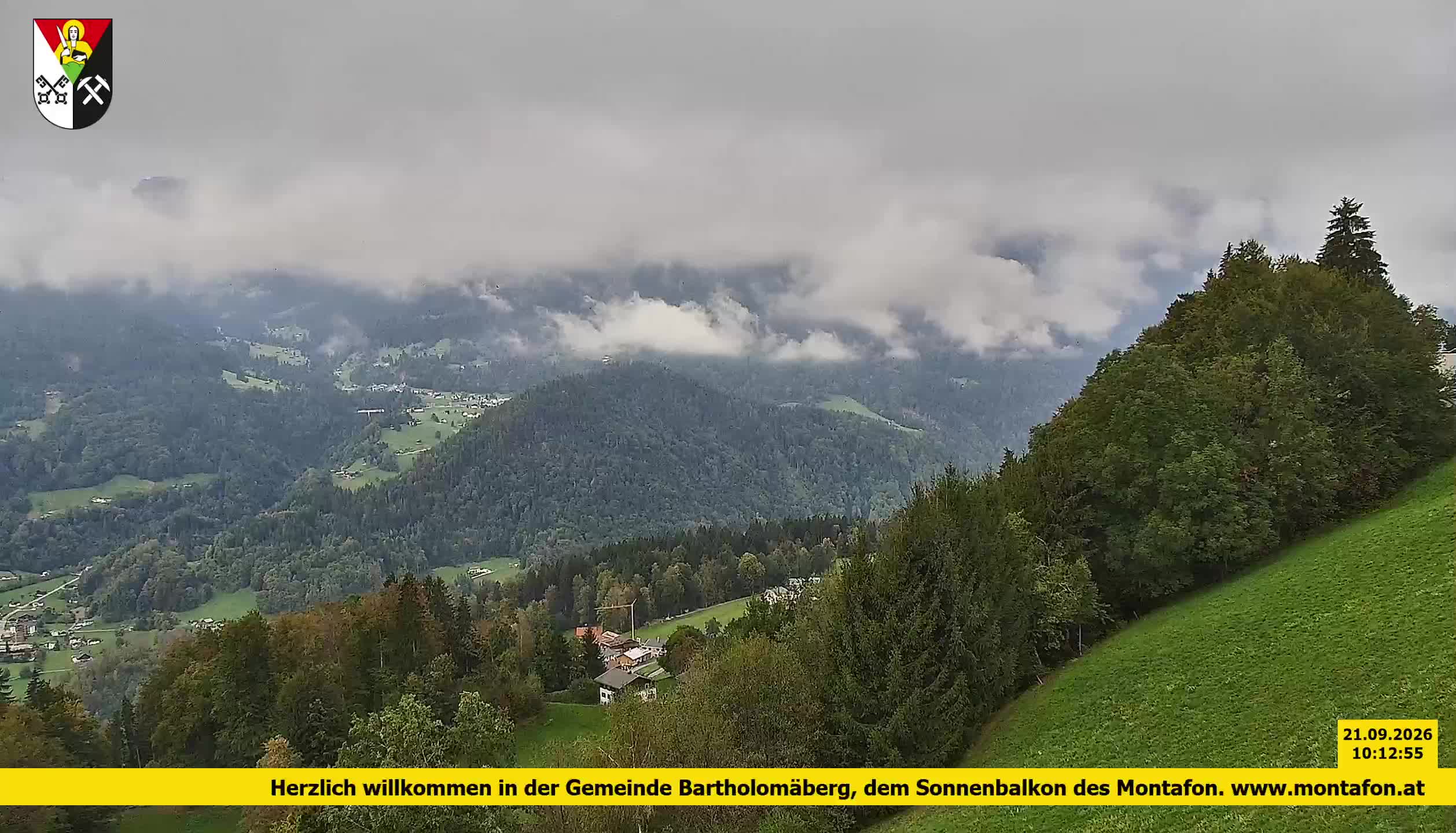 Bartholomäberg | Blick auf Schruns