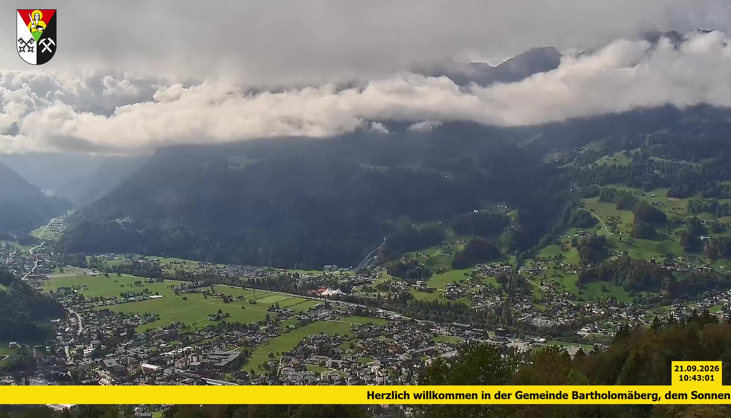 Bartholomäberg | Blick auf Schruns
