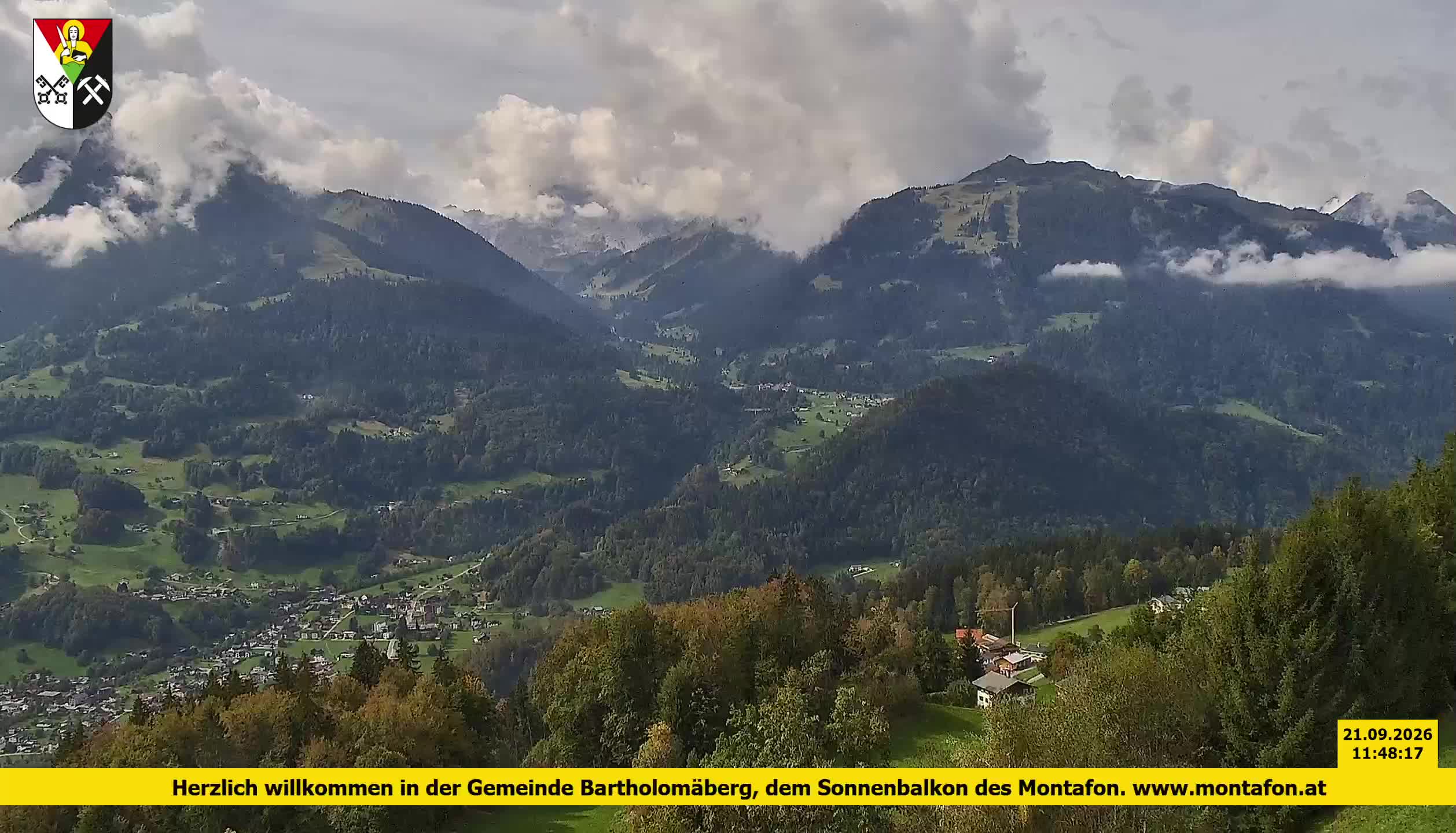 Bartholomäberg | Blick auf Schruns