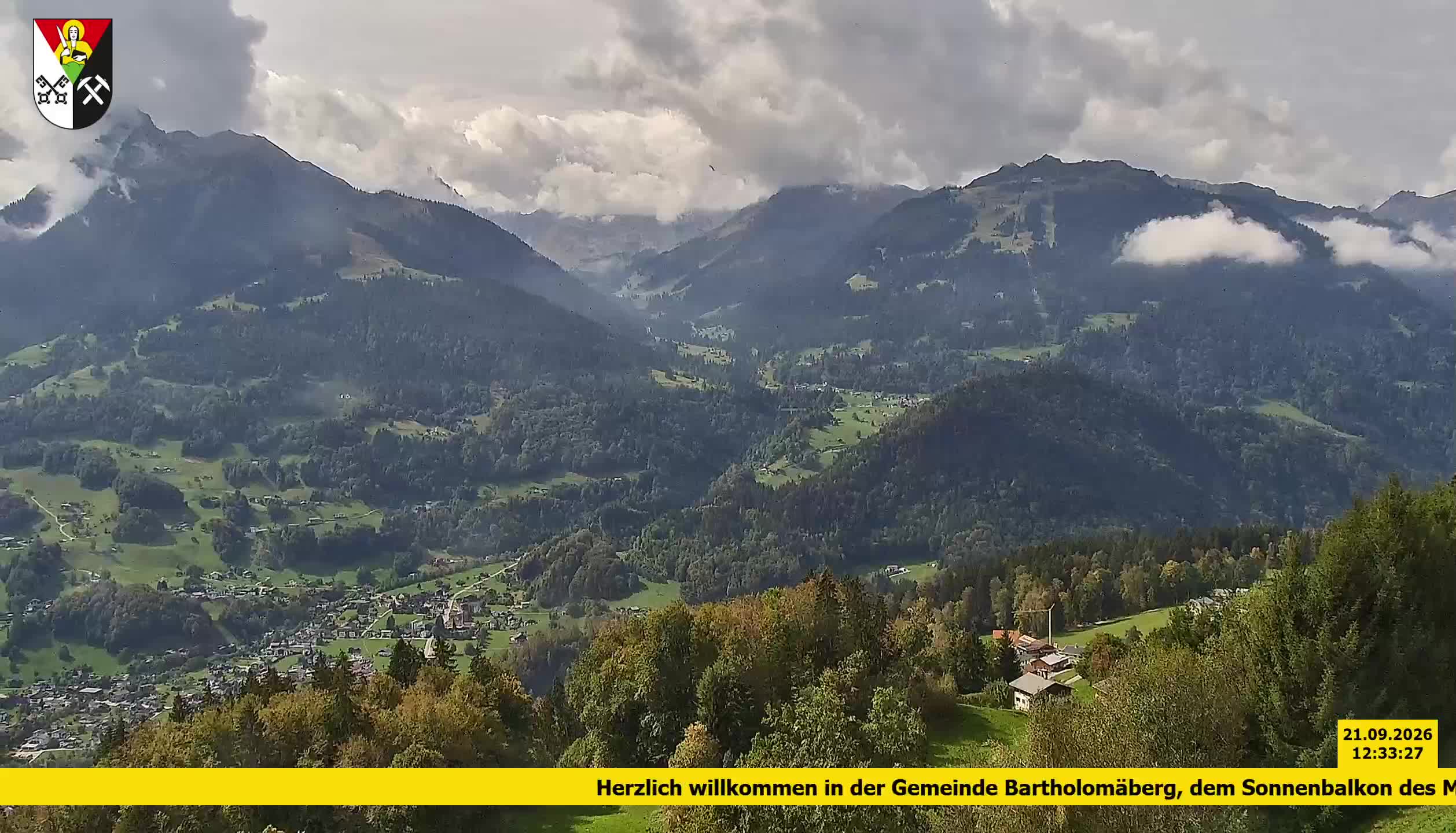 Bartholomäberg | Blick auf Schruns