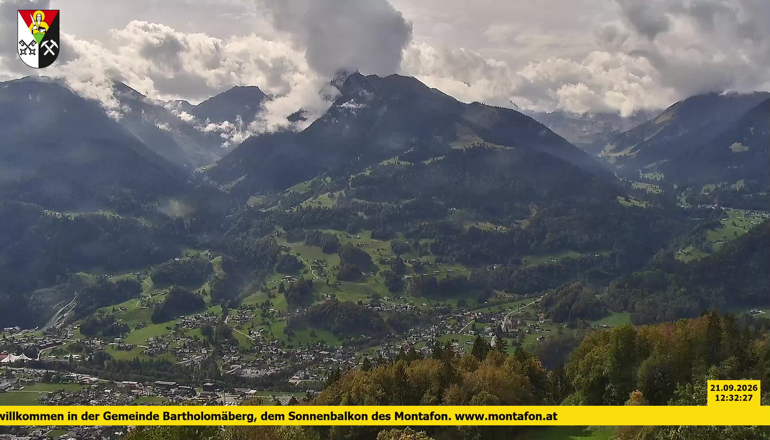 Bartholomäberg | Blick auf Schruns