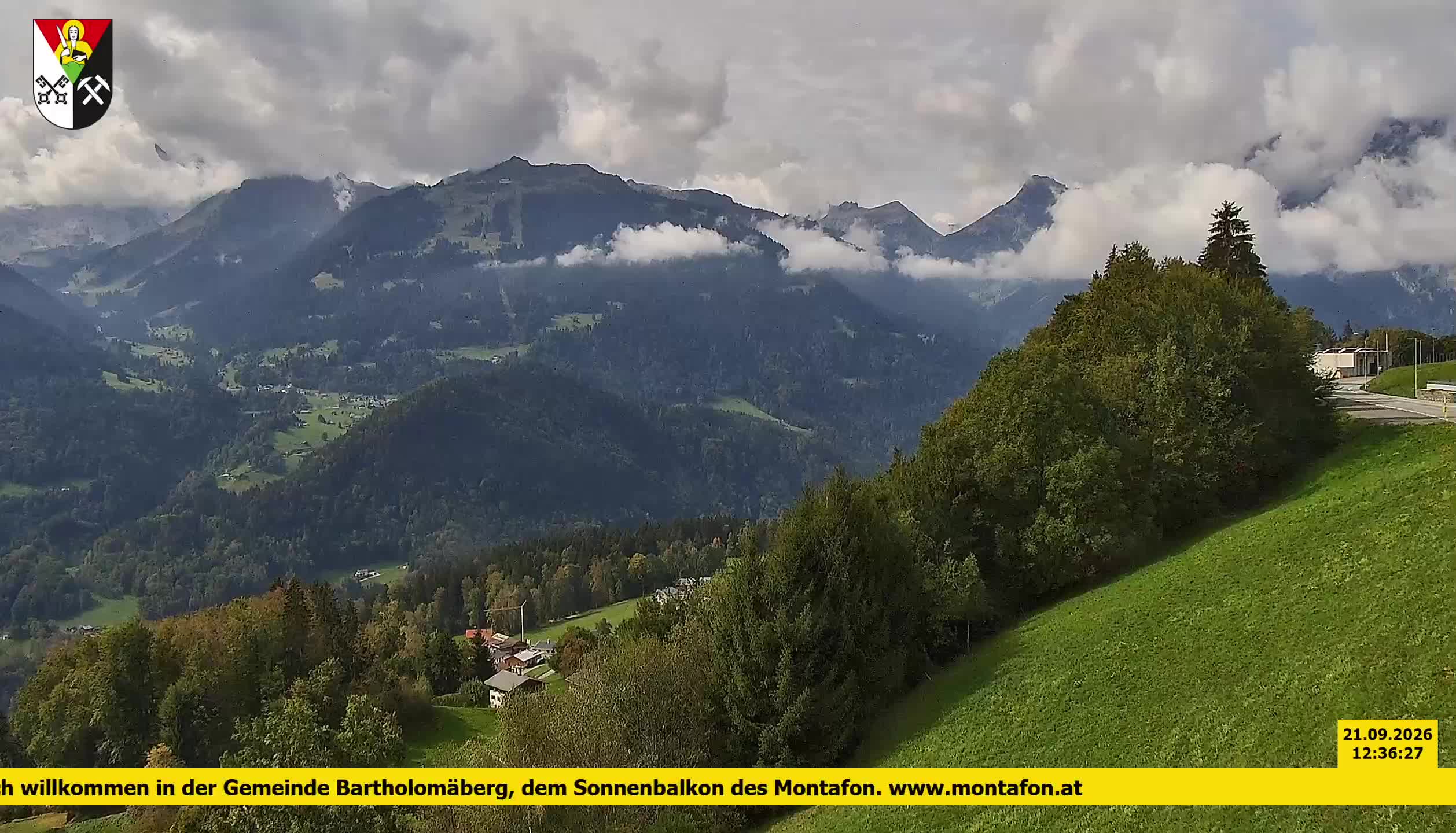 Bartholomäberg | Blick auf Schruns