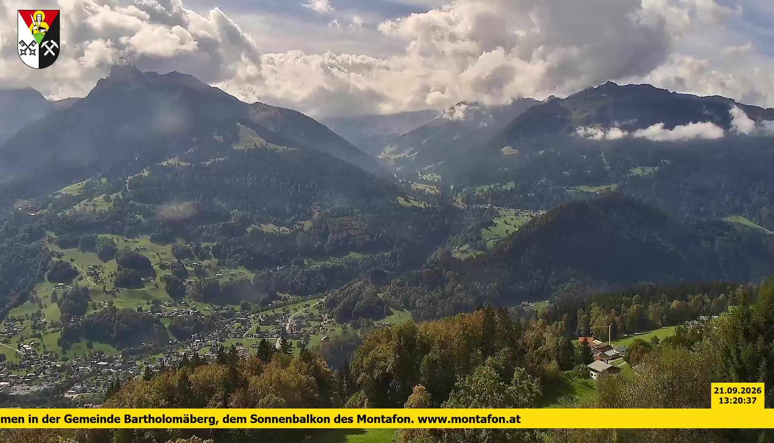 Bartholomäberg | Blick auf Schruns