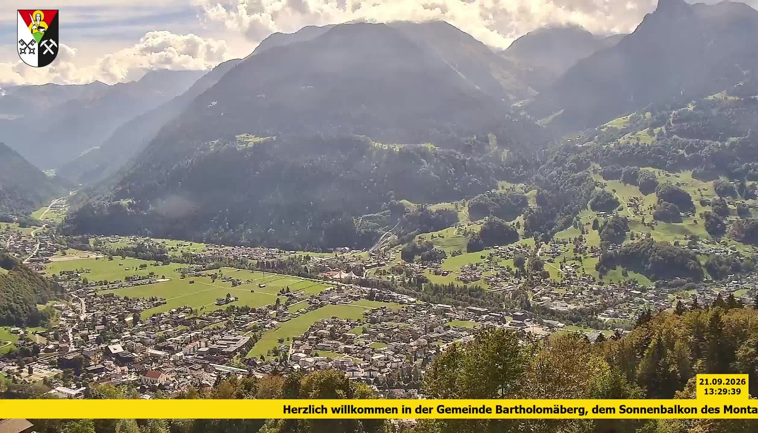 Bartholomäberg | Blick auf Schruns