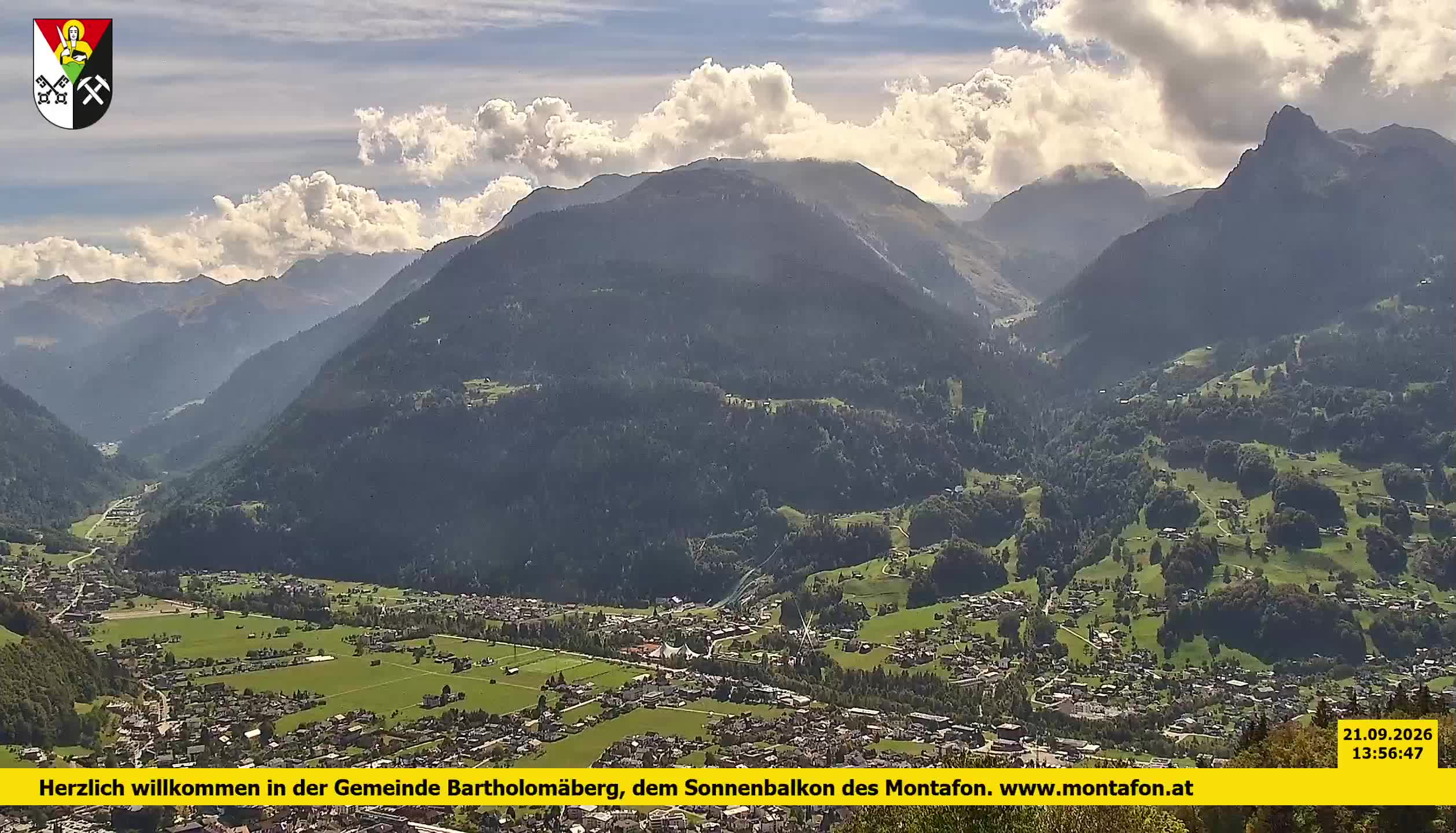 Bartholomäberg | Blick auf Schruns