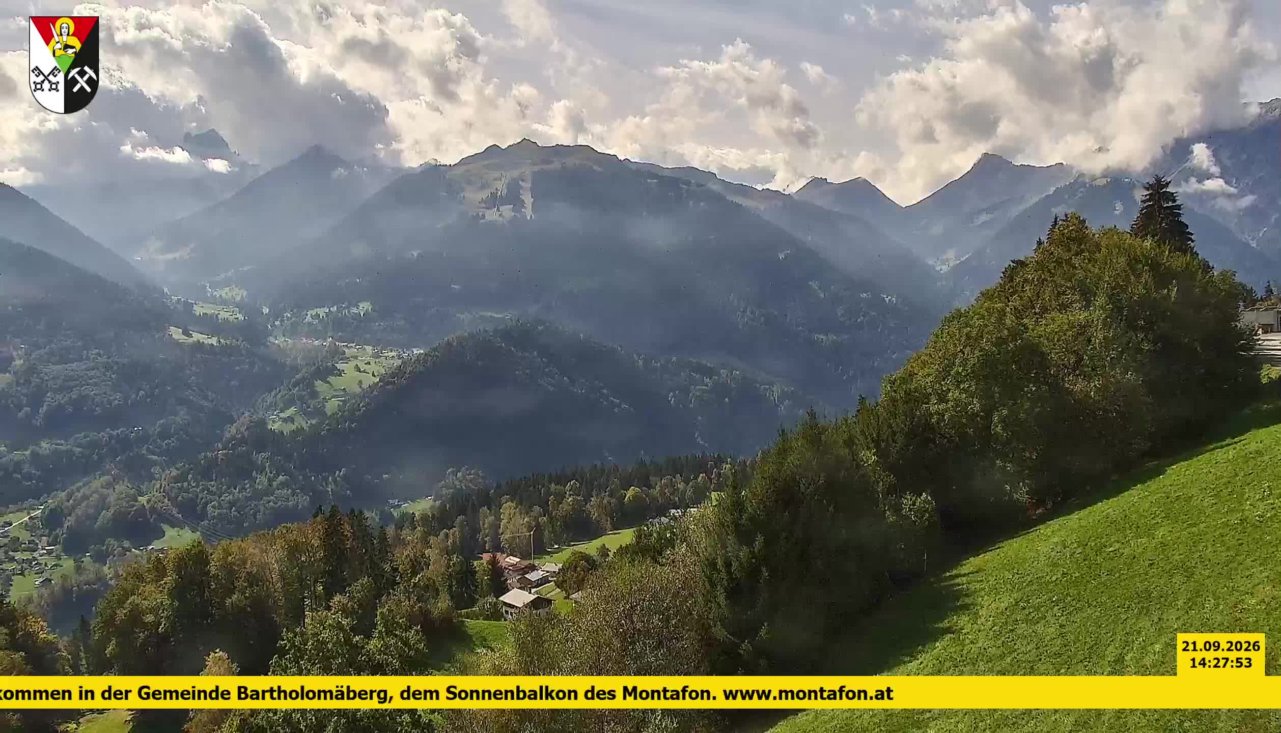 Bartholomäberg | Blick auf Schruns