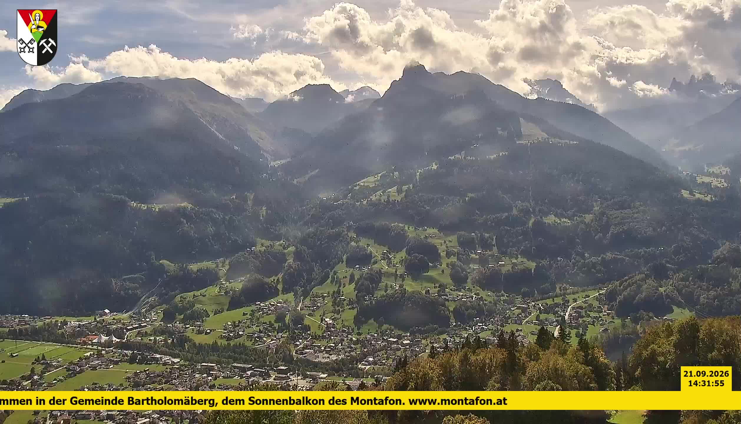 Bartholomäberg | Blick auf Schruns