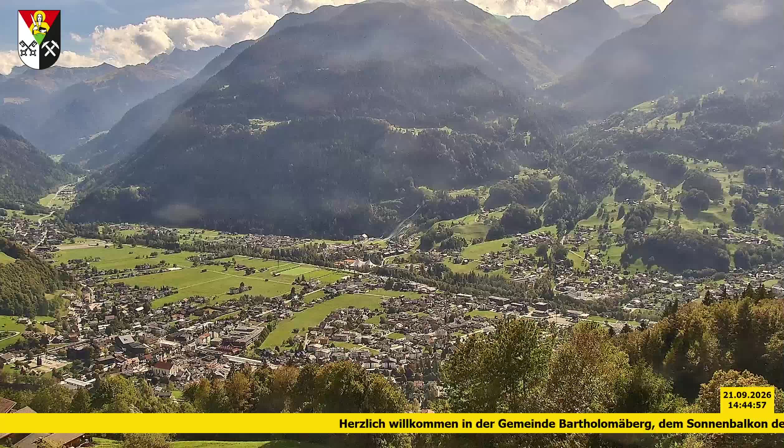 Bartholomäberg | Blick auf Schruns