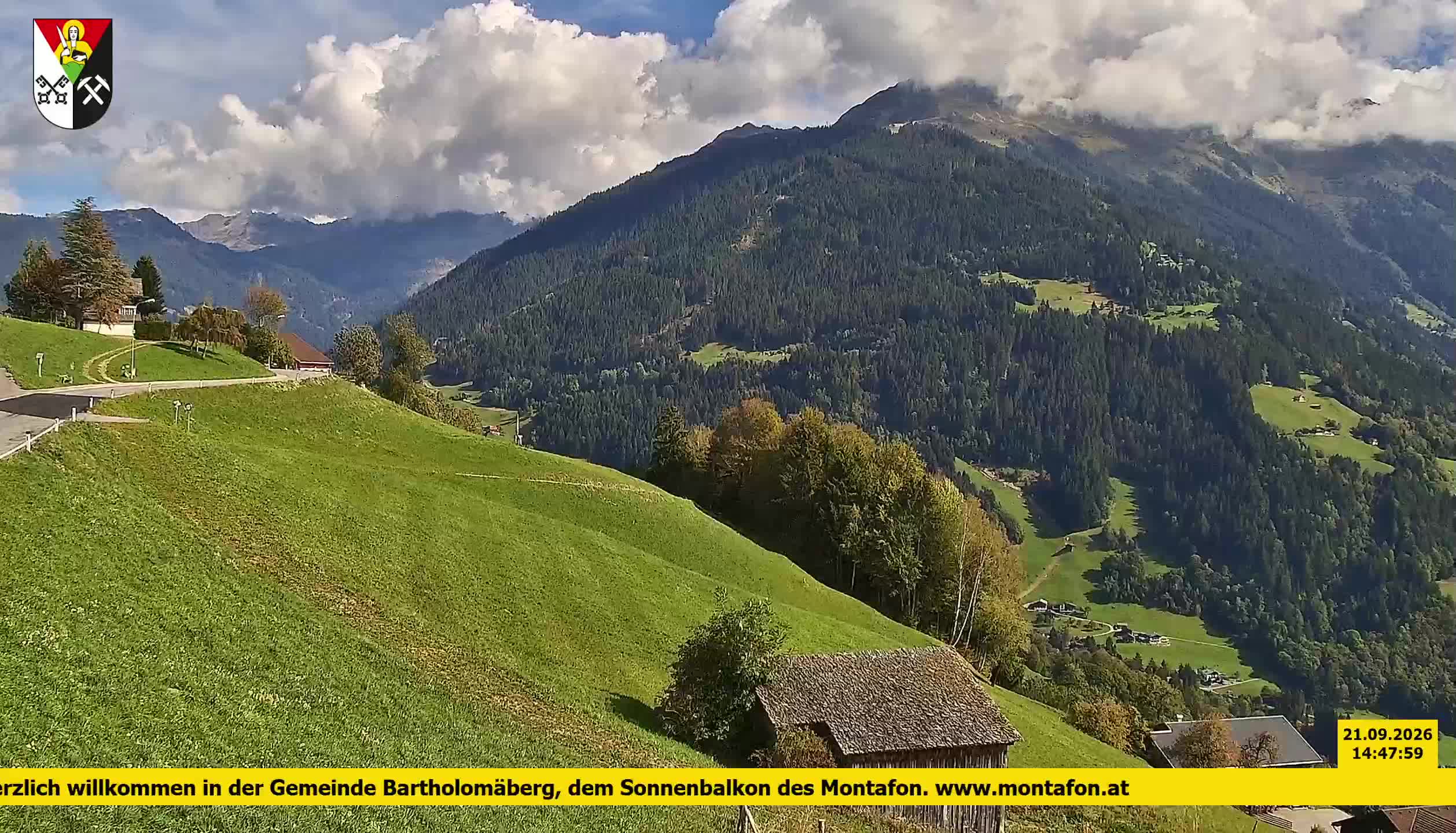 Bartholomäberg | Blick auf Schruns