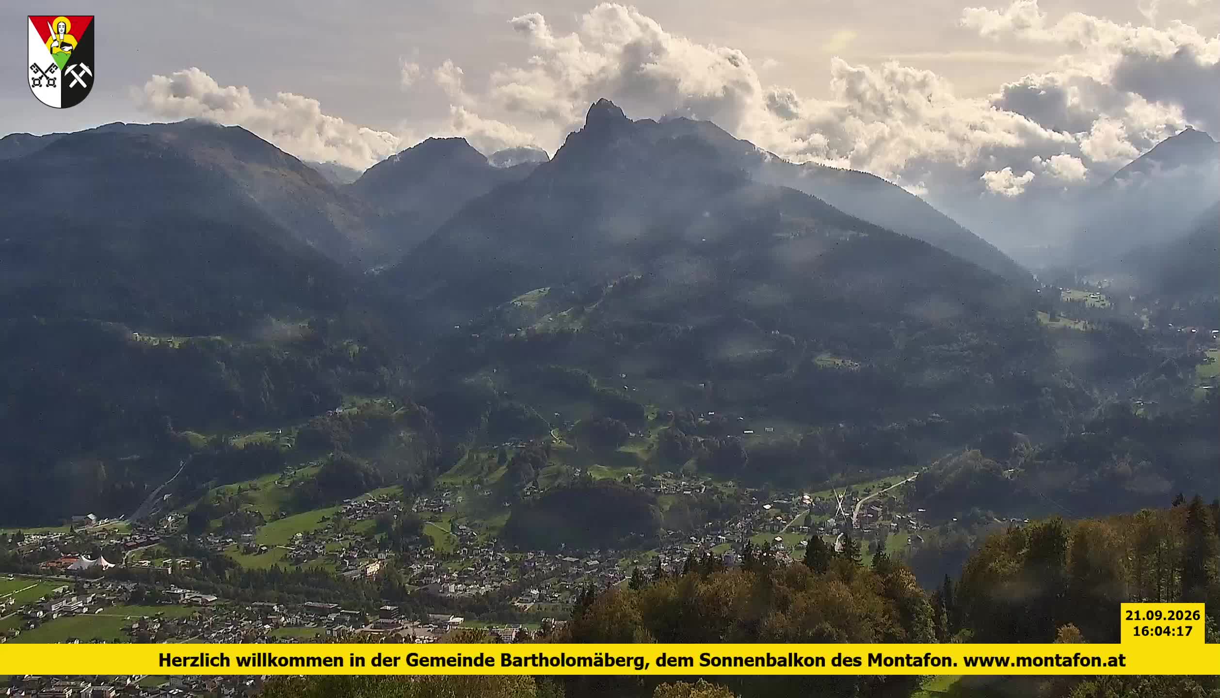 Bartholomäberg | Blick auf Schruns