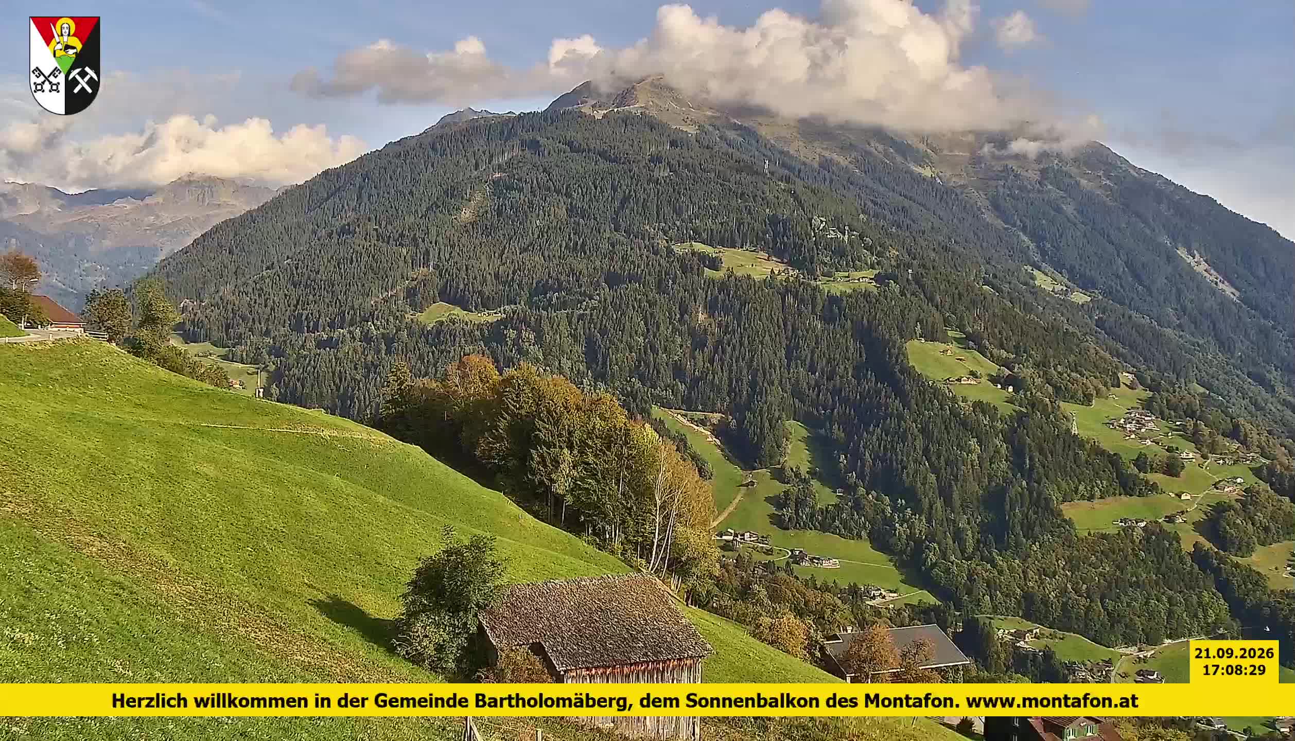 Bartholomäberg | Blick auf Schruns