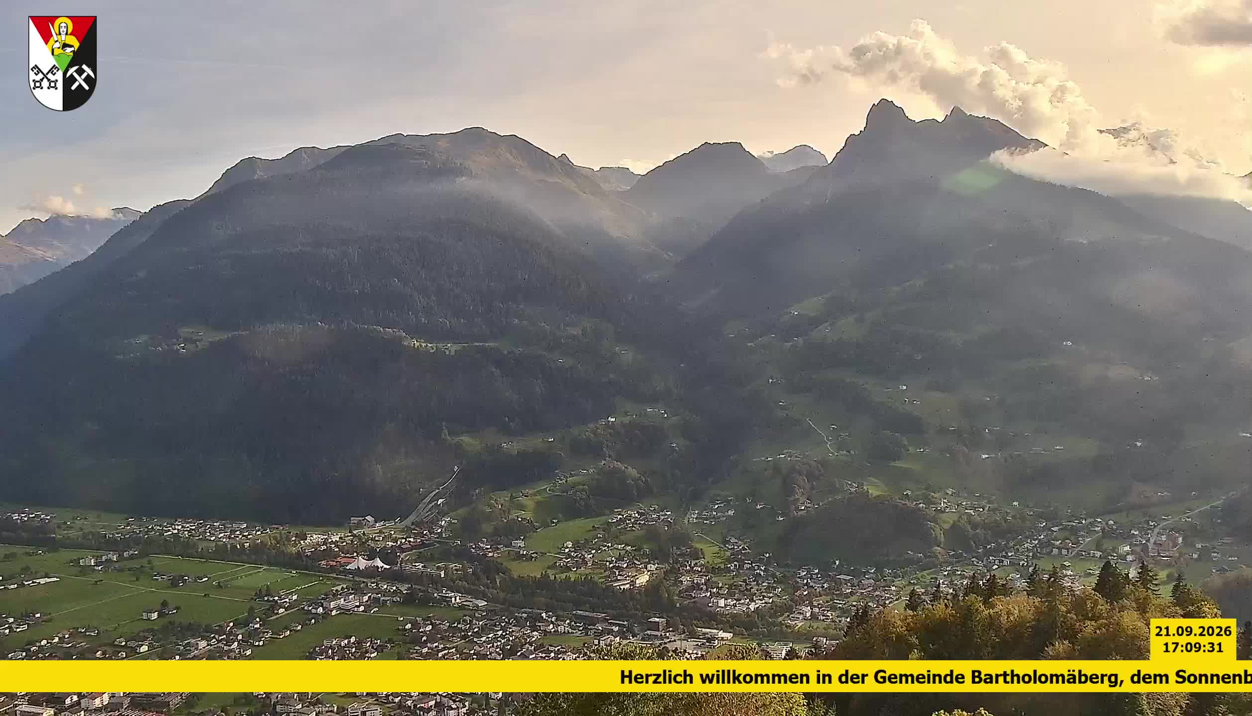 Bartholomäberg | Blick auf Schruns