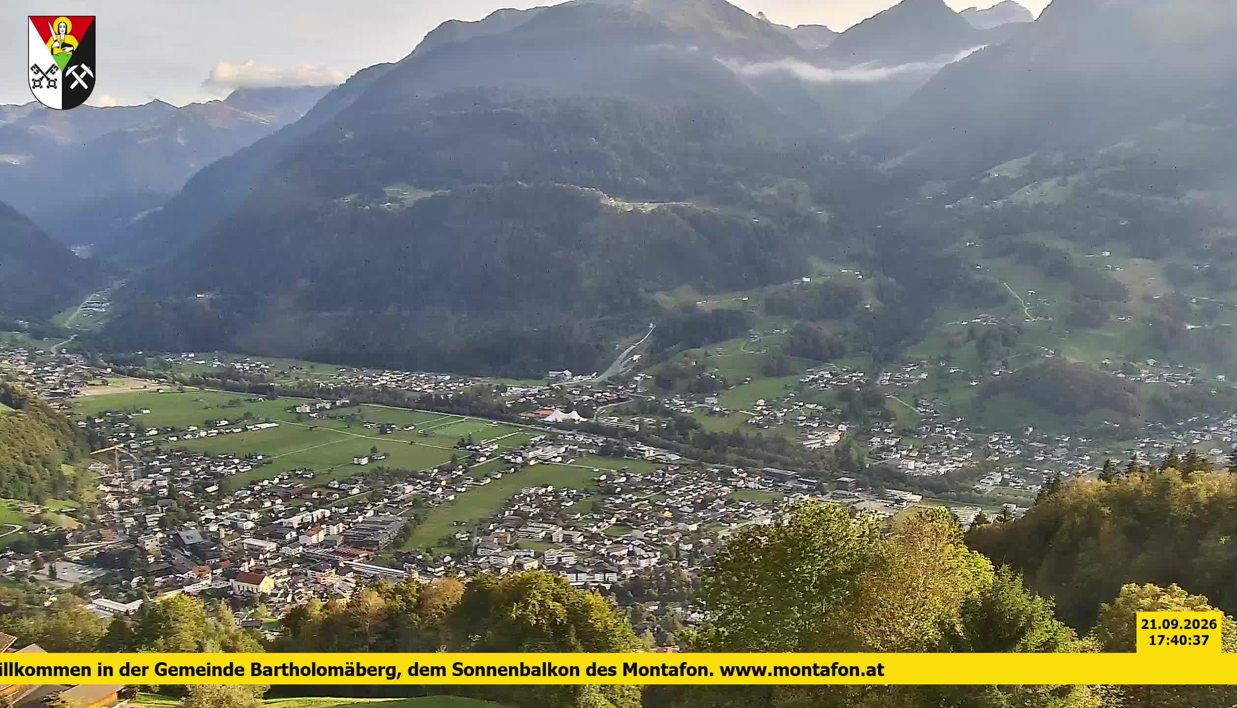 Bartholomäberg | Blick auf Schruns