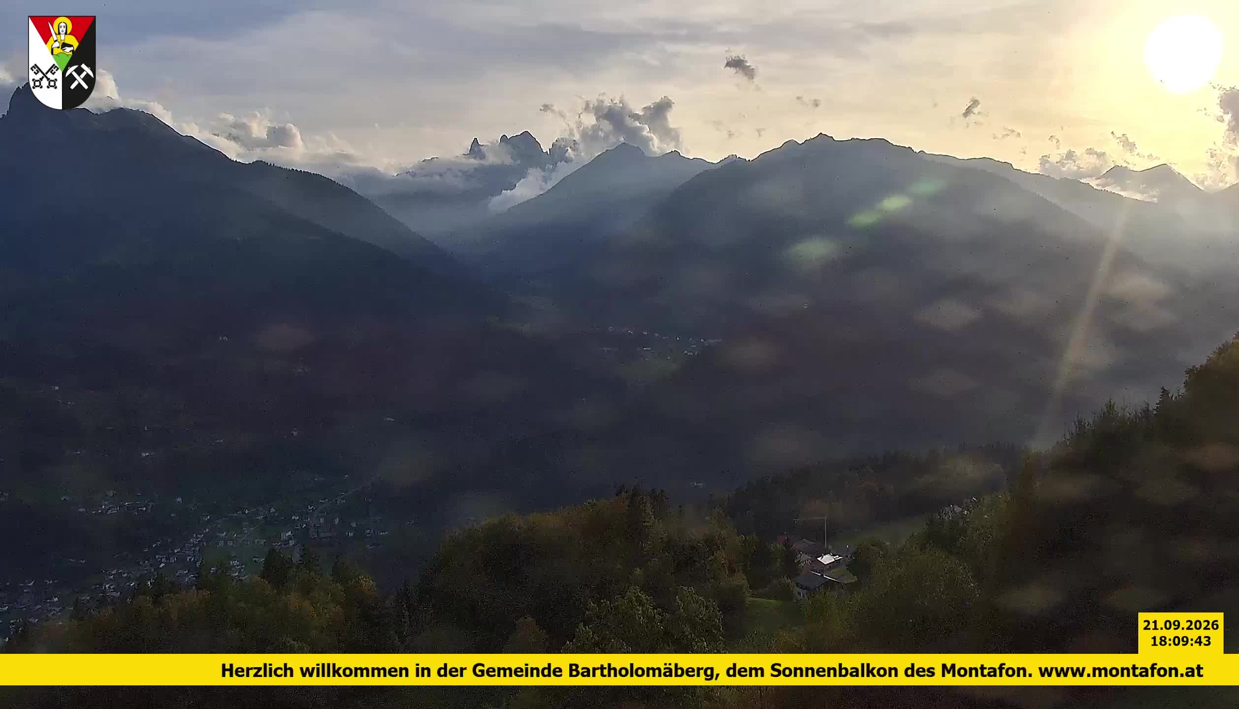 Bartholomäberg | Blick auf Schruns