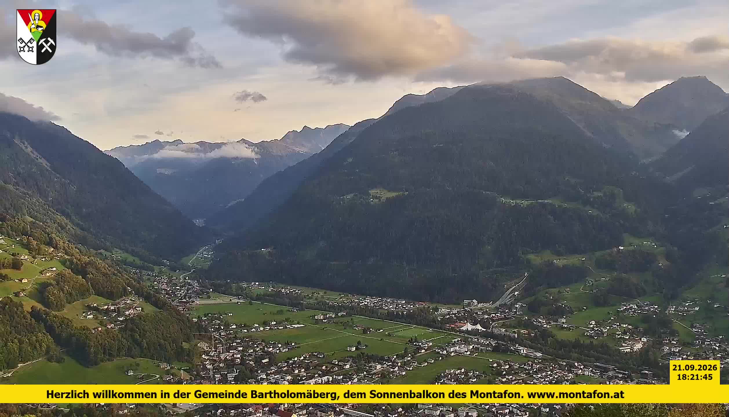 Bartholomäberg | Blick auf Schruns