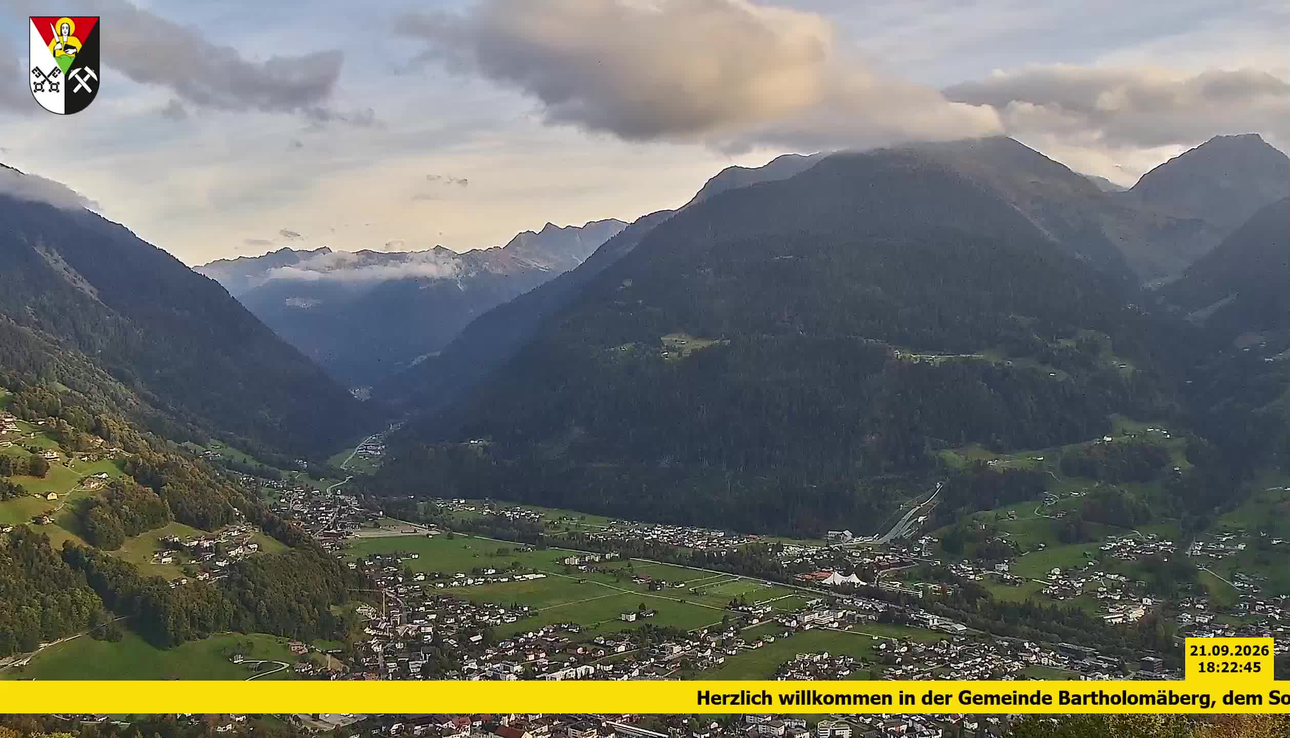 Bartholomäberg | Blick auf Schruns