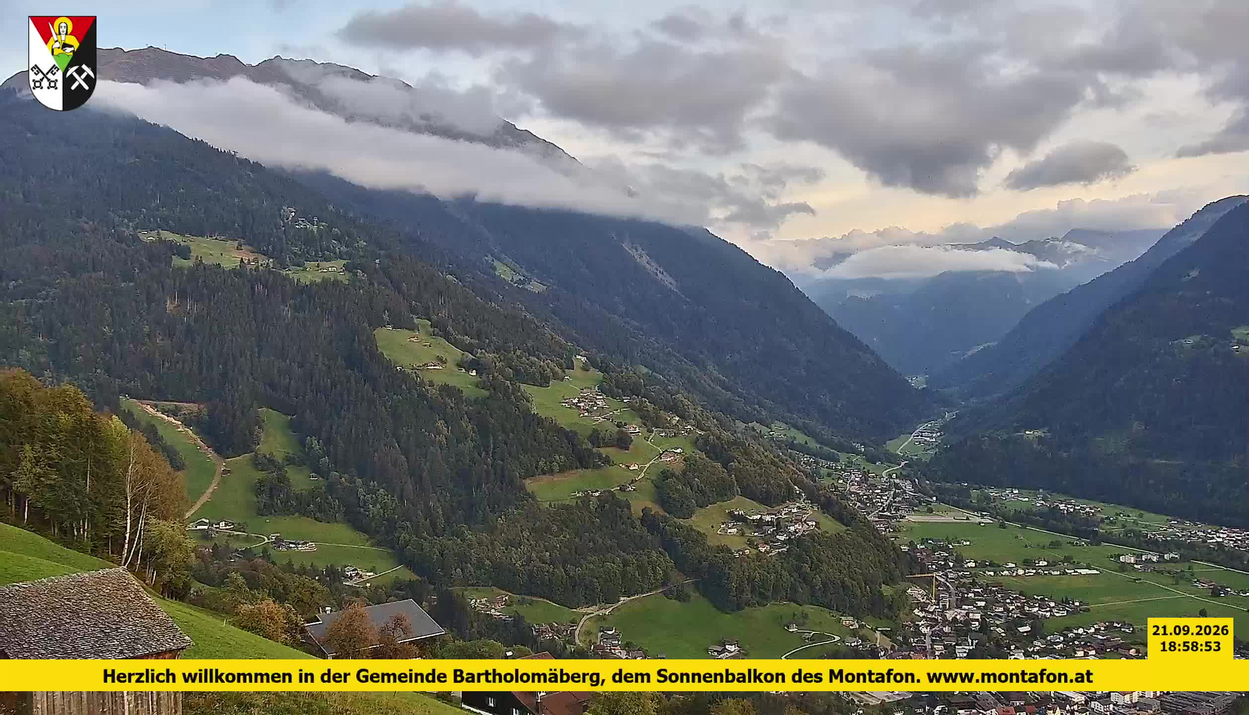 Bartholomäberg | Blick auf Schruns