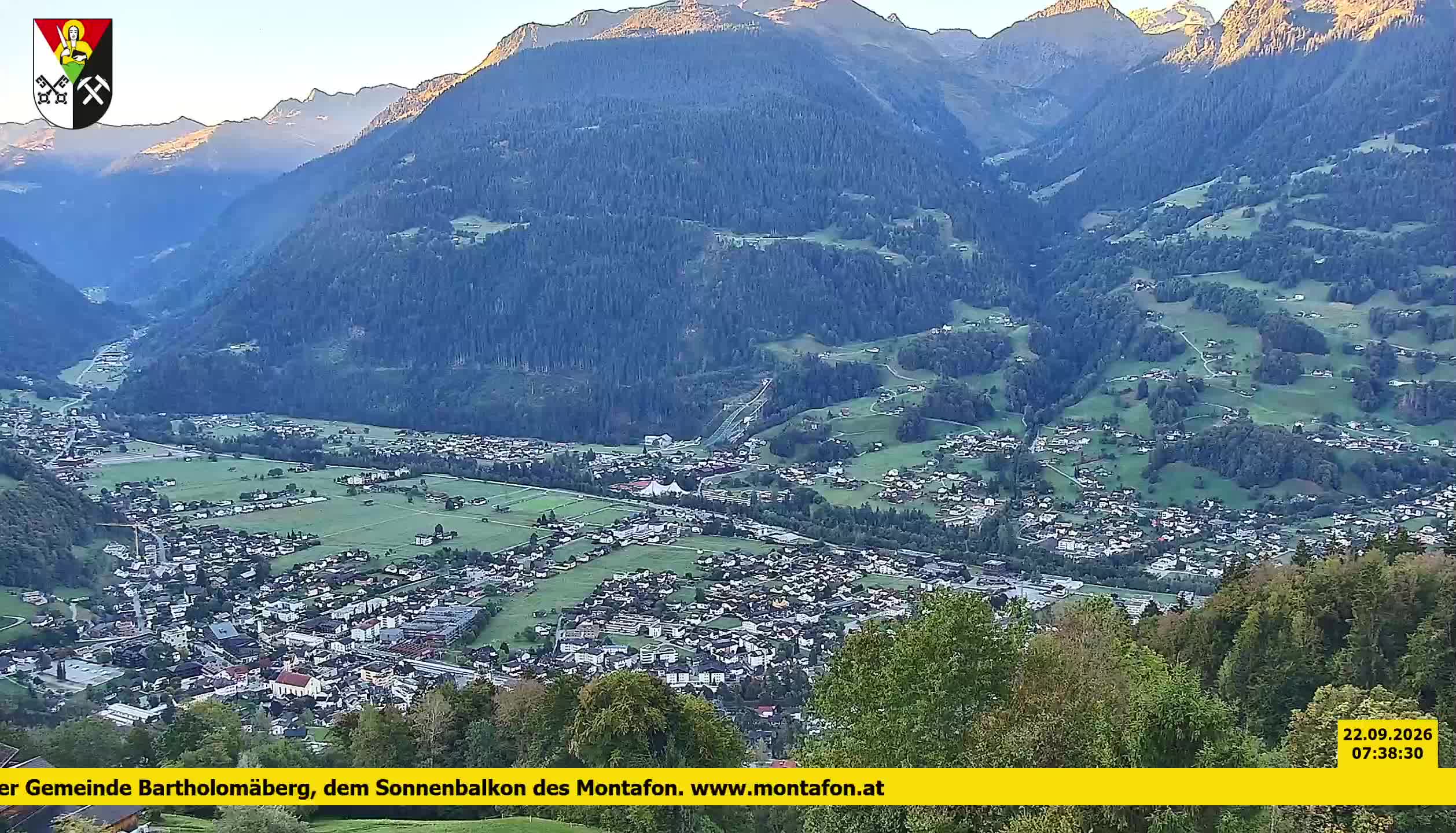 Bartholomäberg | Blick auf Schruns