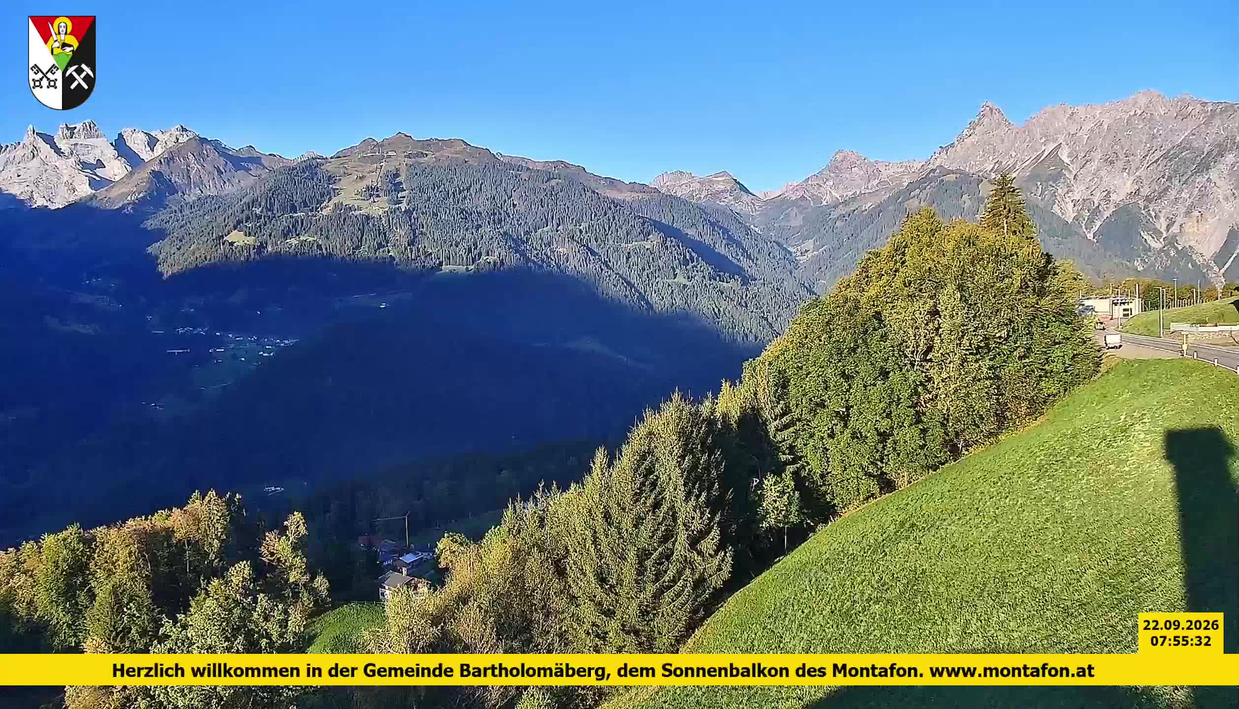 Bartholomäberg | Blick auf Schruns