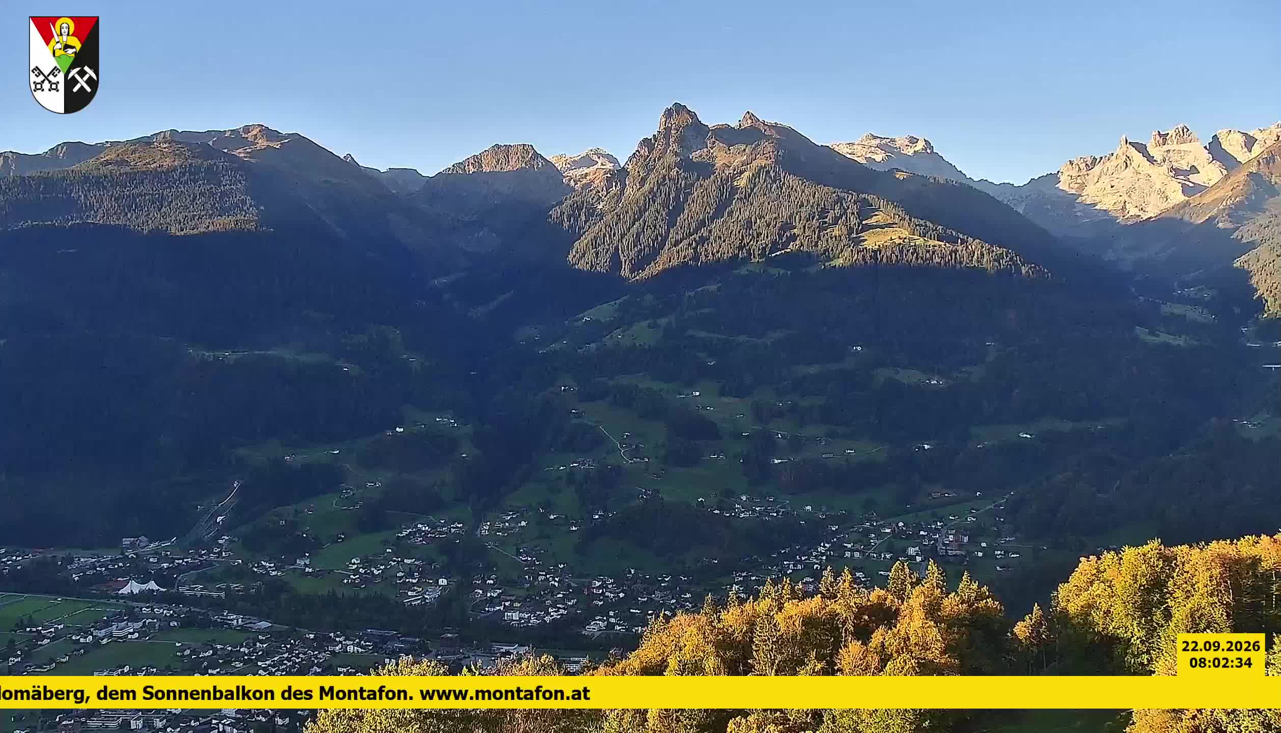 Bartholomäberg | Blick auf Schruns