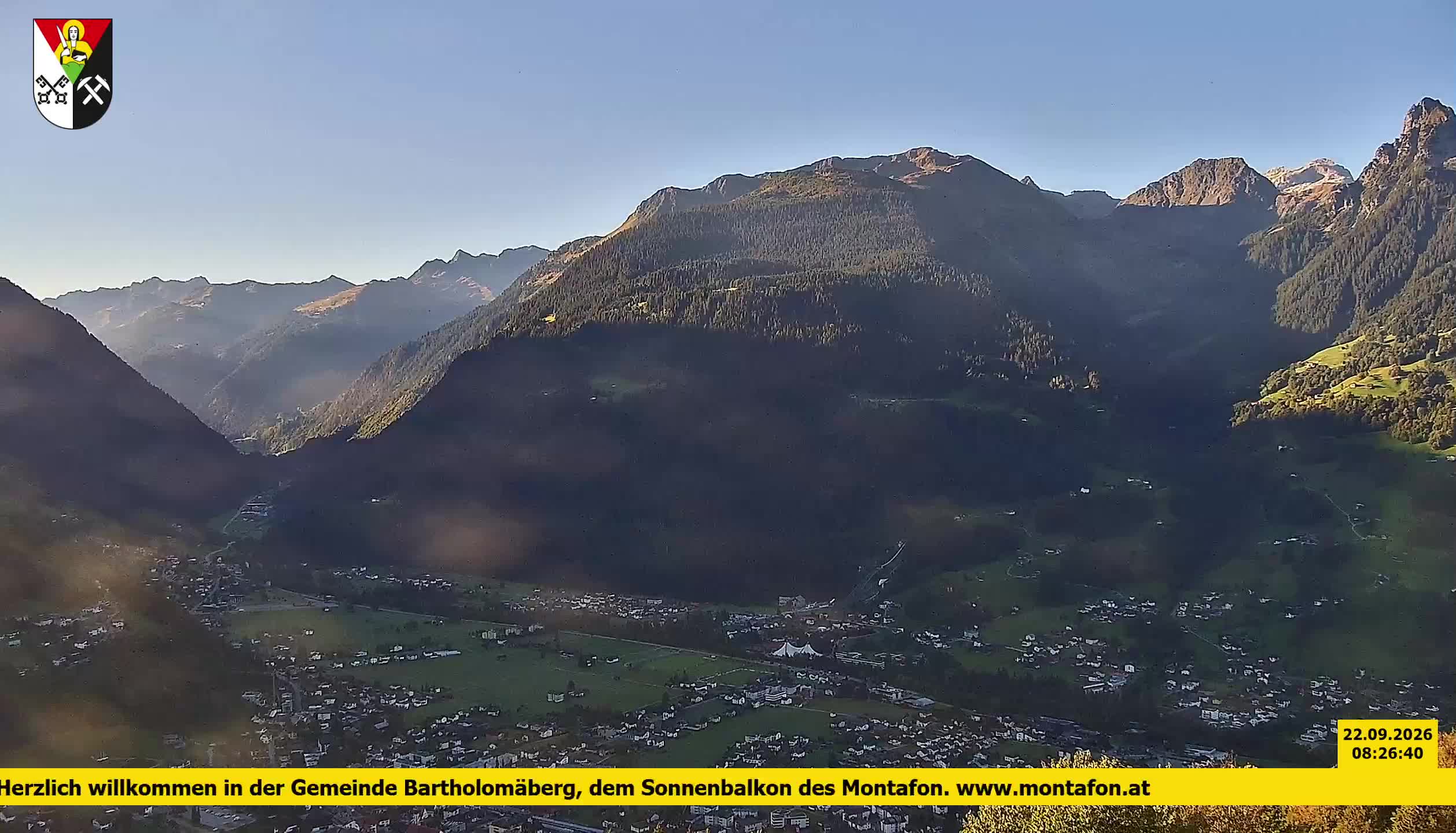 Bartholomäberg | Blick auf Schruns