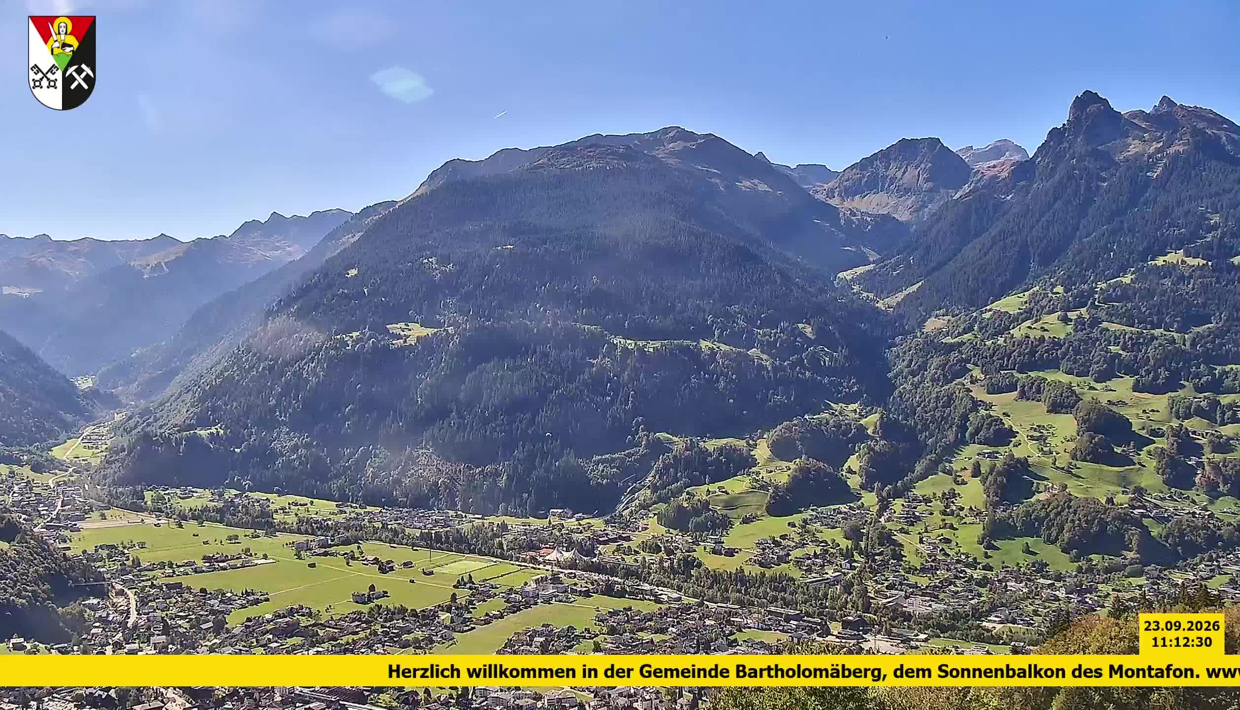 Bartholomäberg | Blick auf Schruns