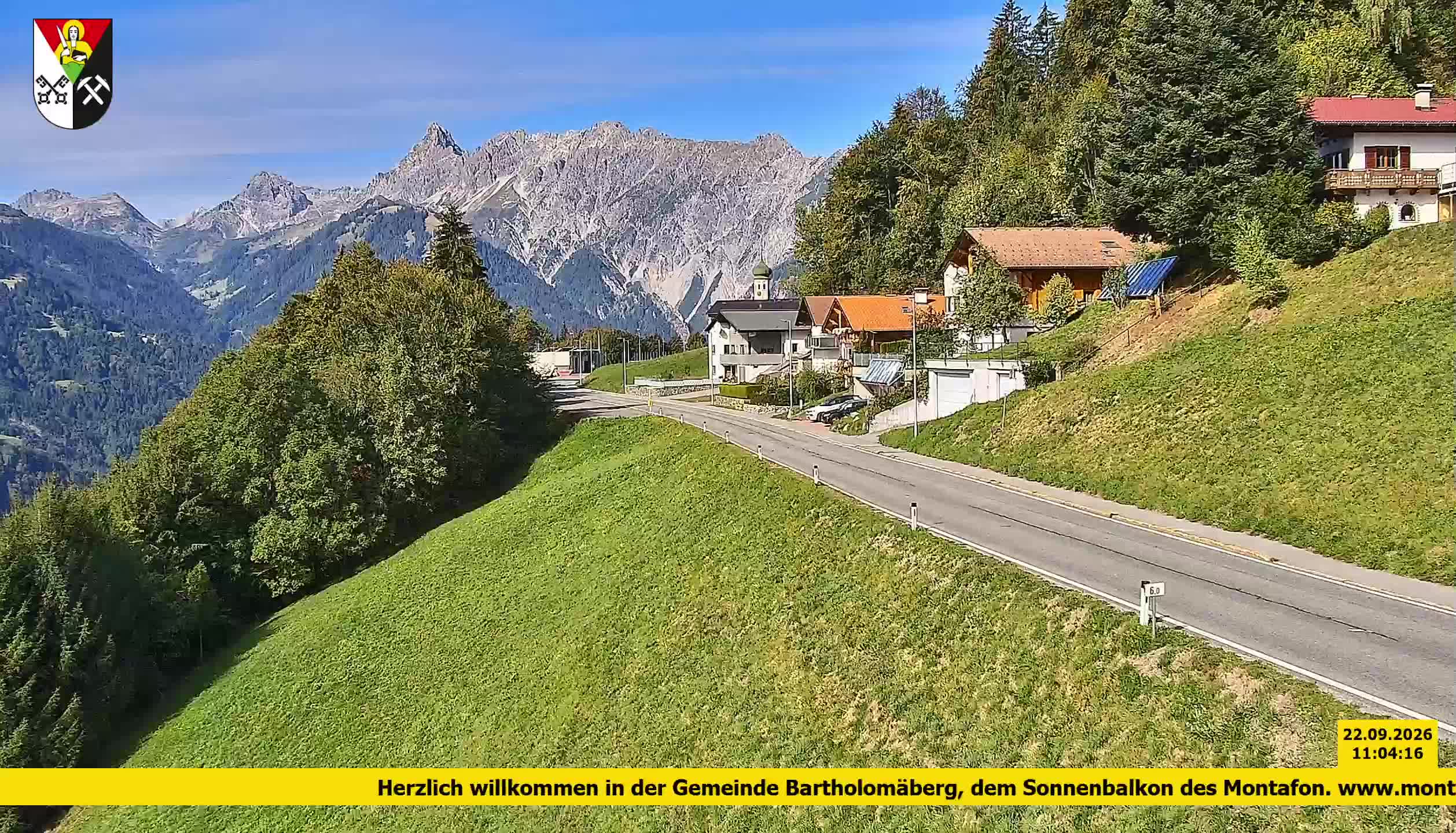 Bartholomäberg | Blick auf Schruns