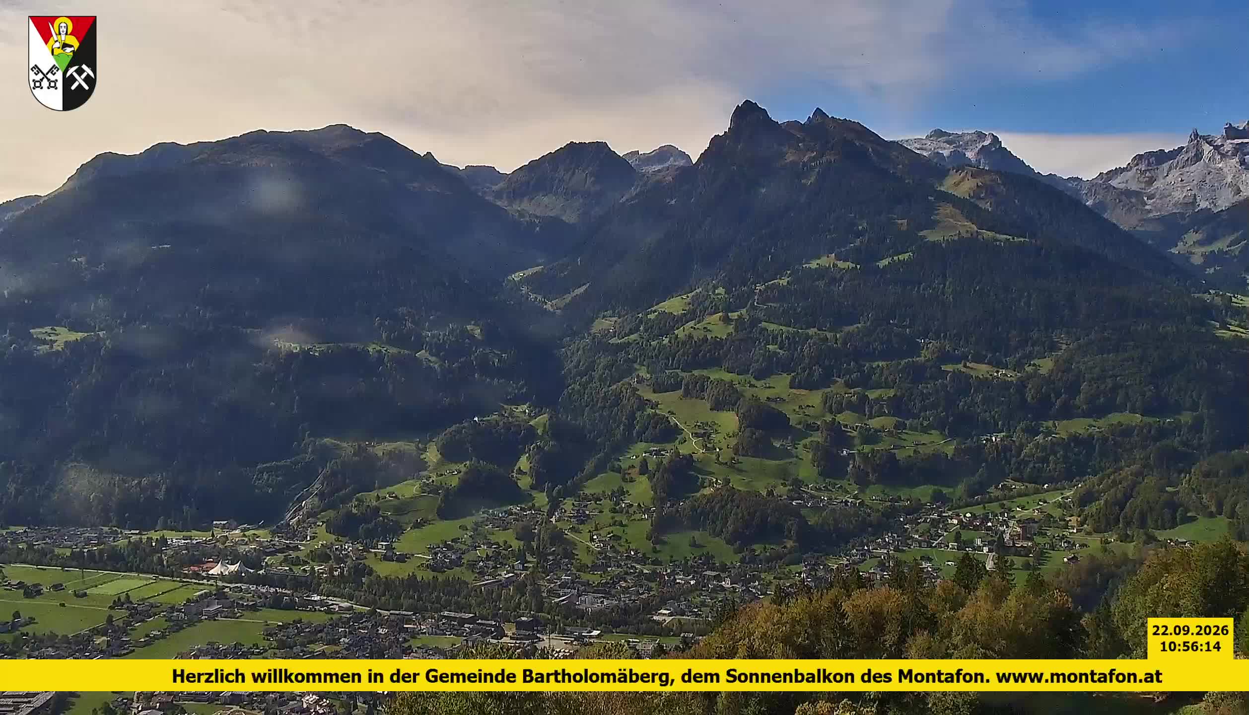 Bartholomäberg | Blick auf Schruns