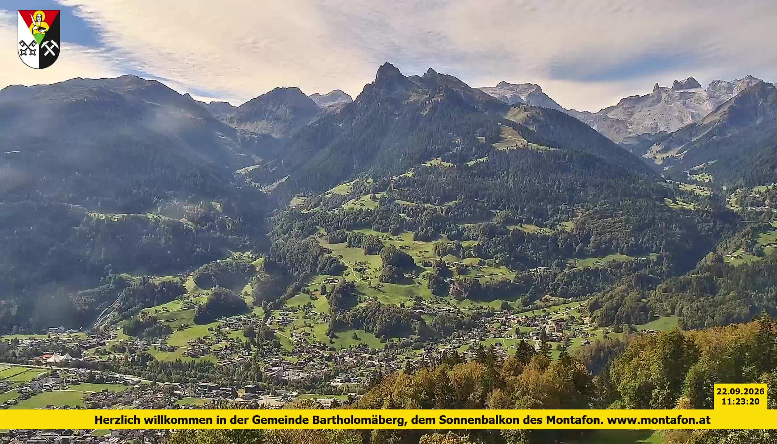Bartholomäberg | Blick auf Schruns