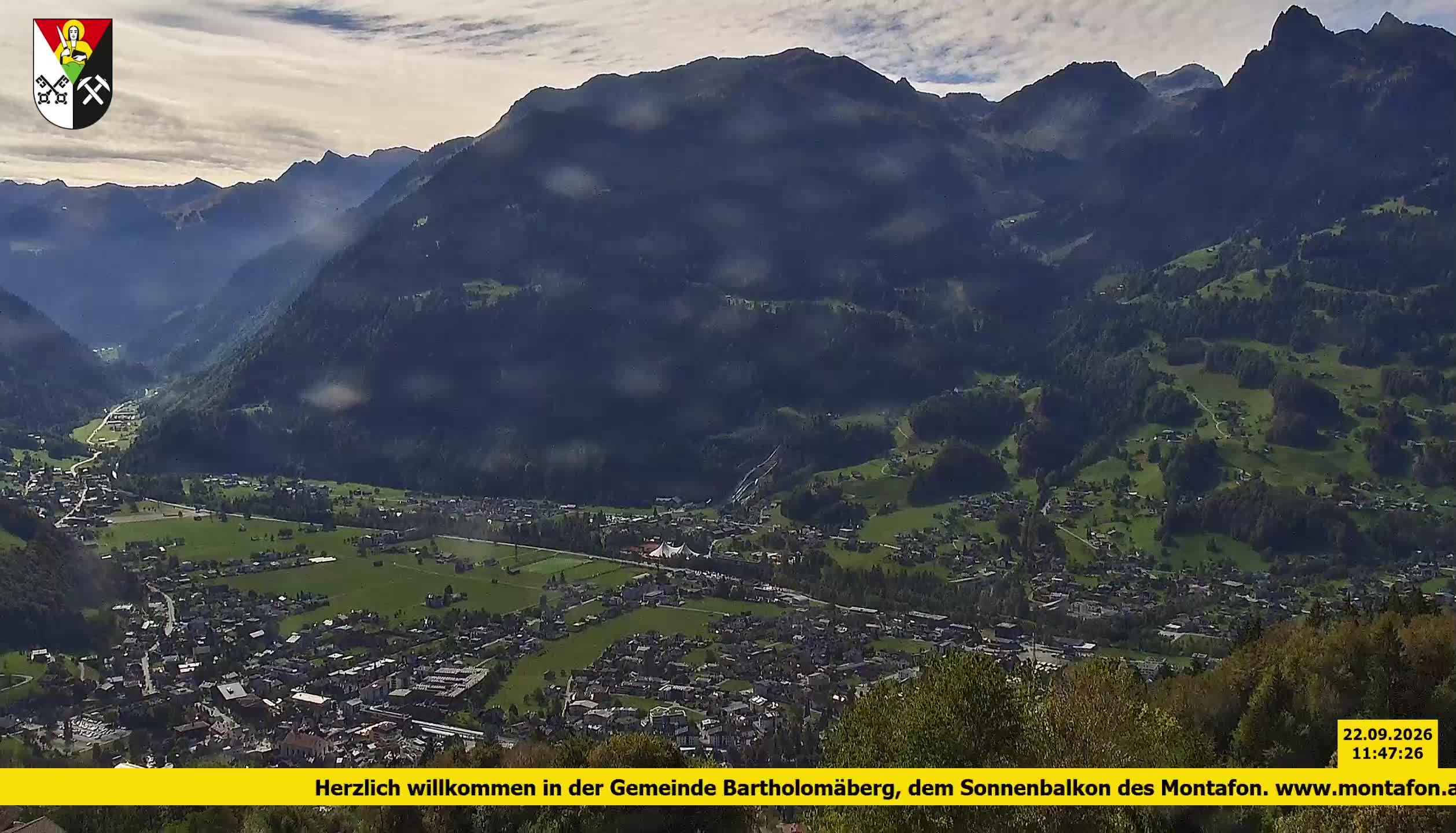 Bartholomäberg | Blick auf Schruns