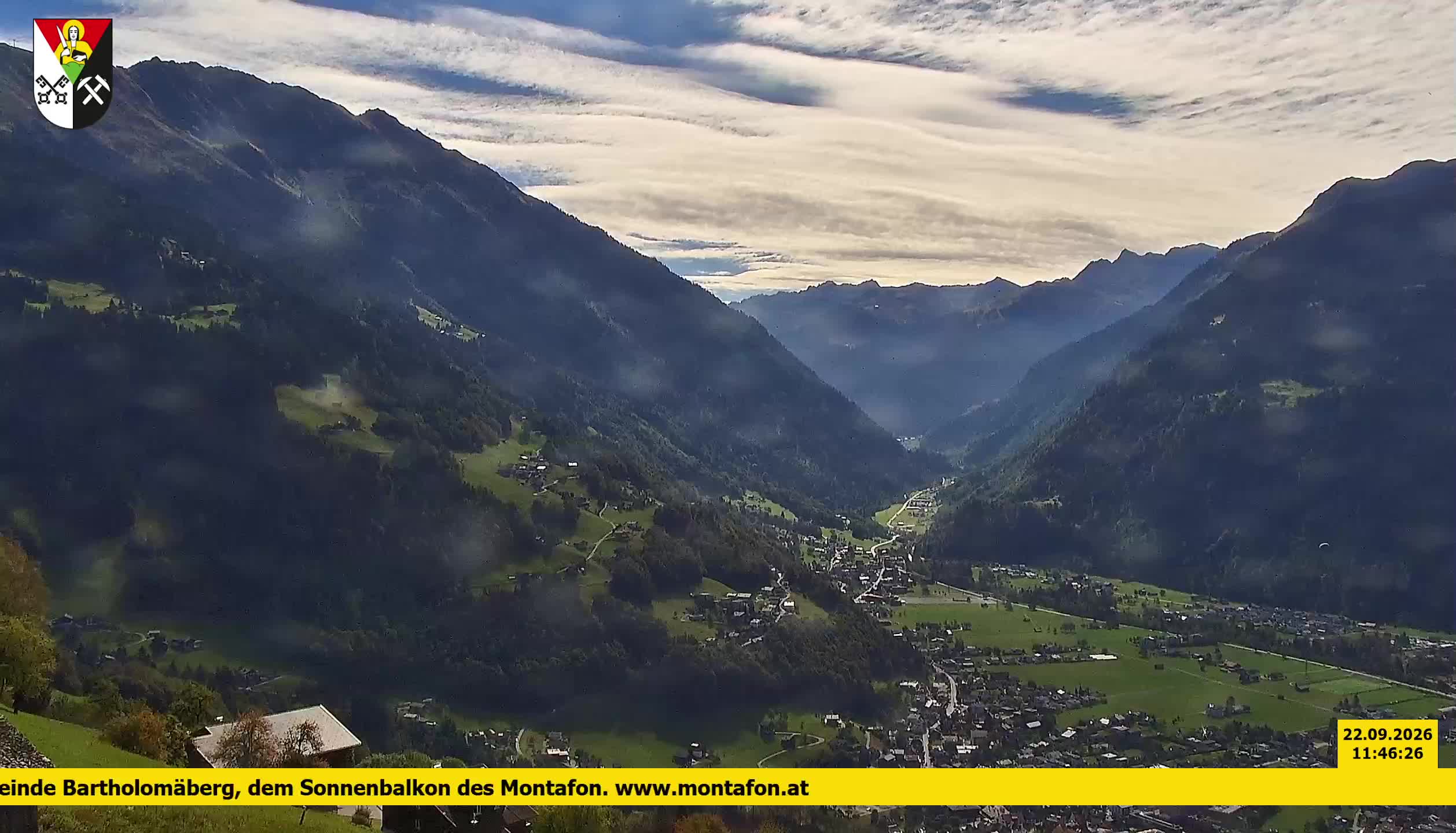 Bartholomäberg | Blick auf Schruns