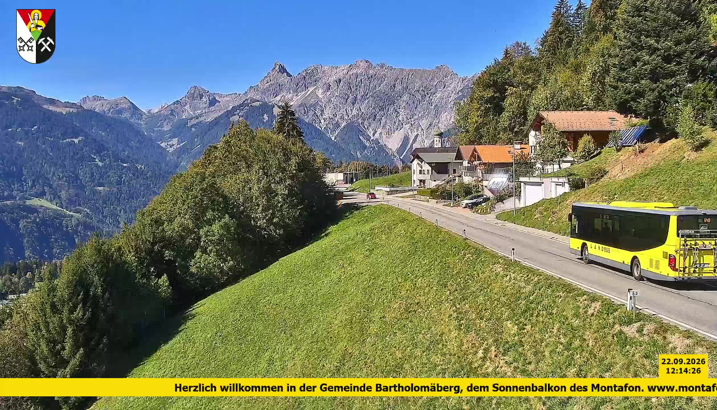 Bartholomäberg | Blick auf Schruns