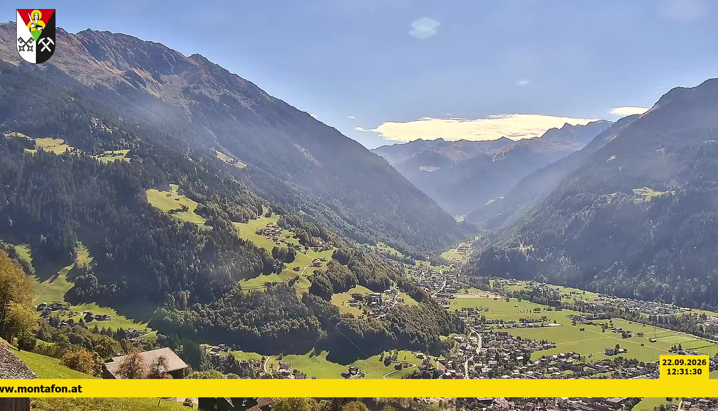 Bartholomäberg | Blick auf Schruns
