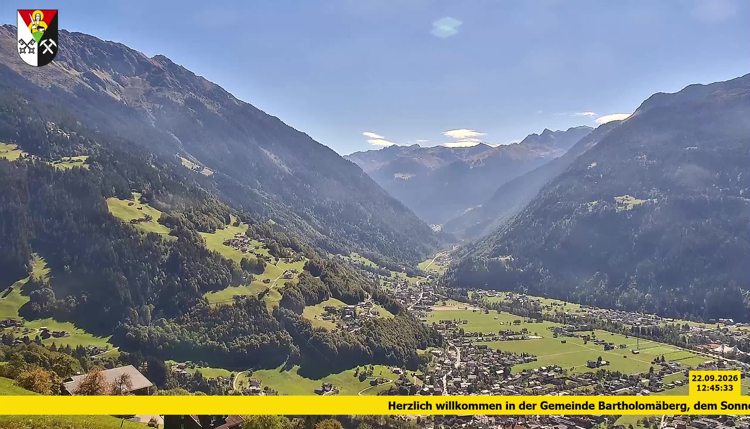 Bartholomäberg | Blick auf Schruns