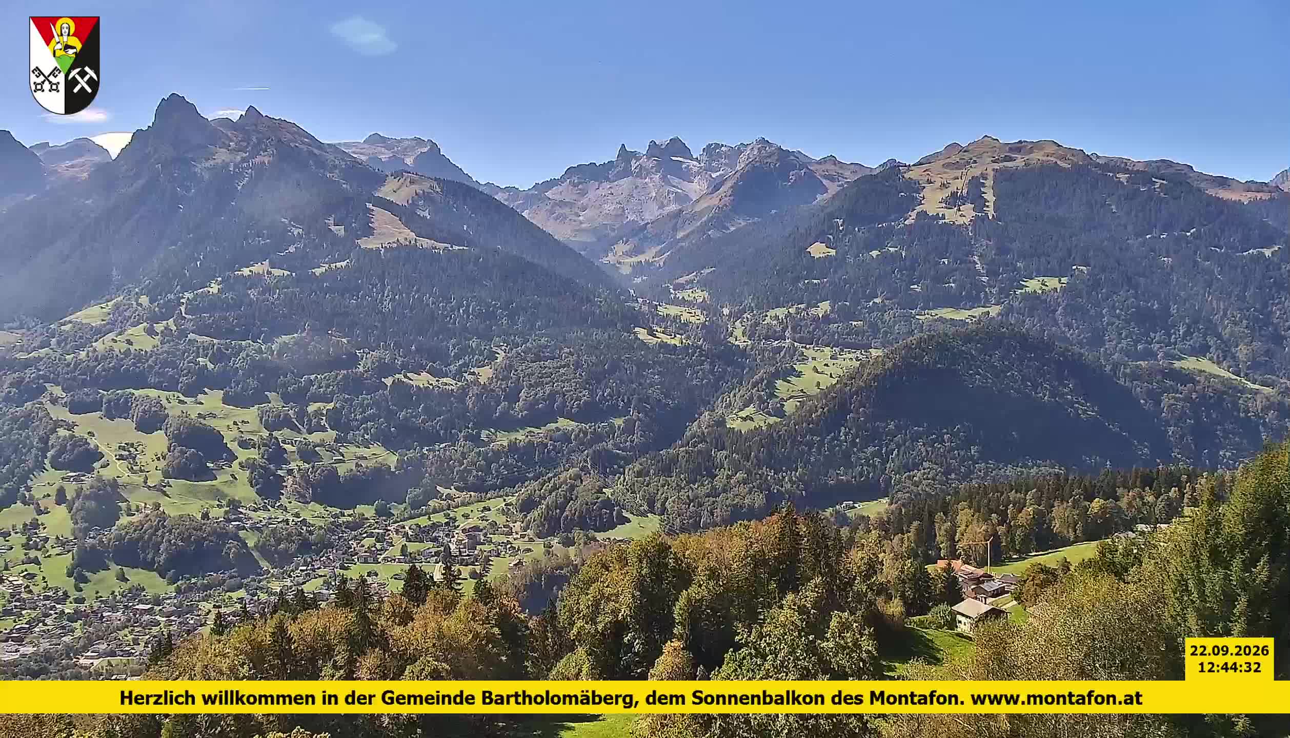Bartholomäberg | Blick auf Schruns