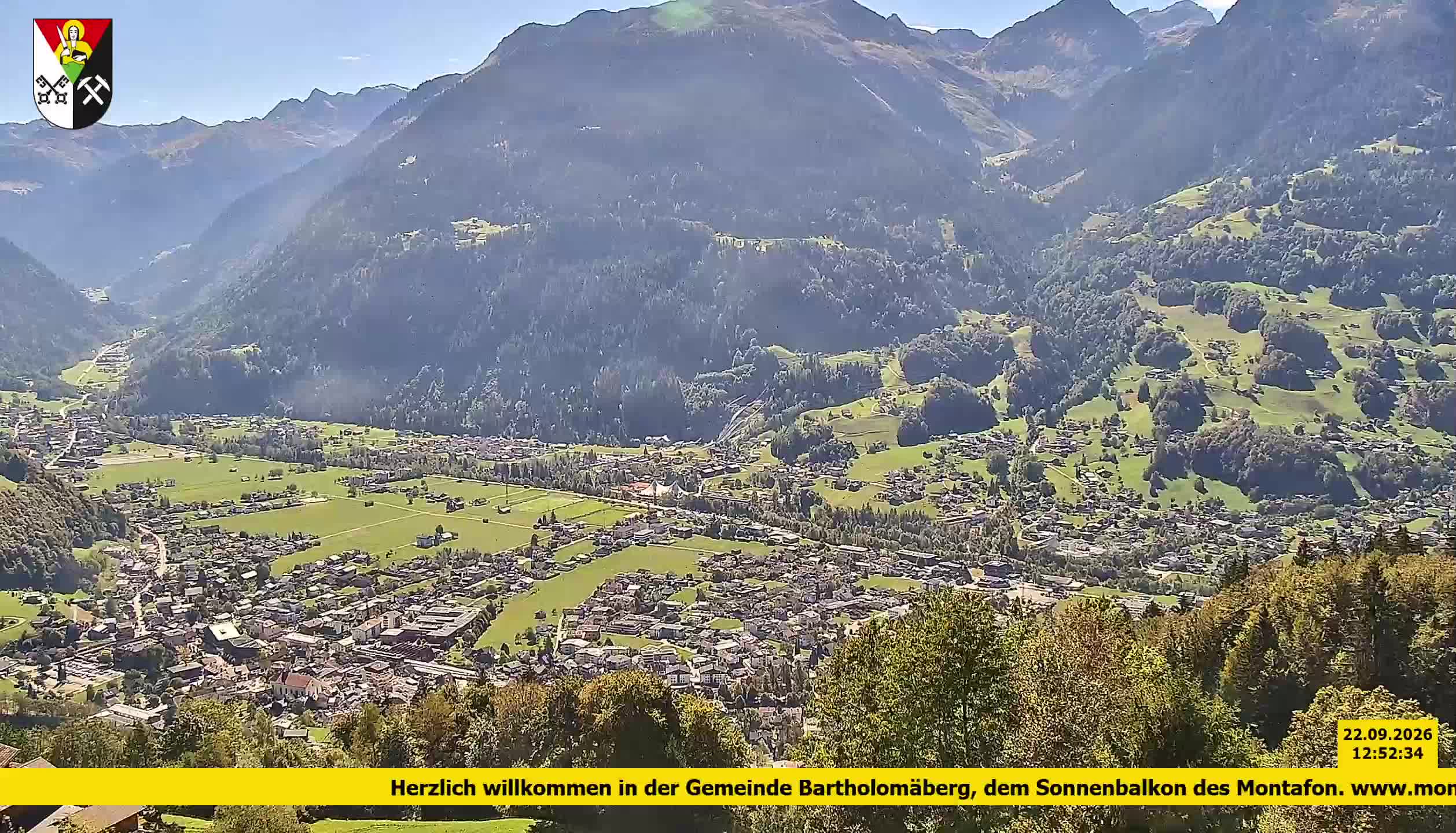Bartholomäberg | Blick auf Schruns