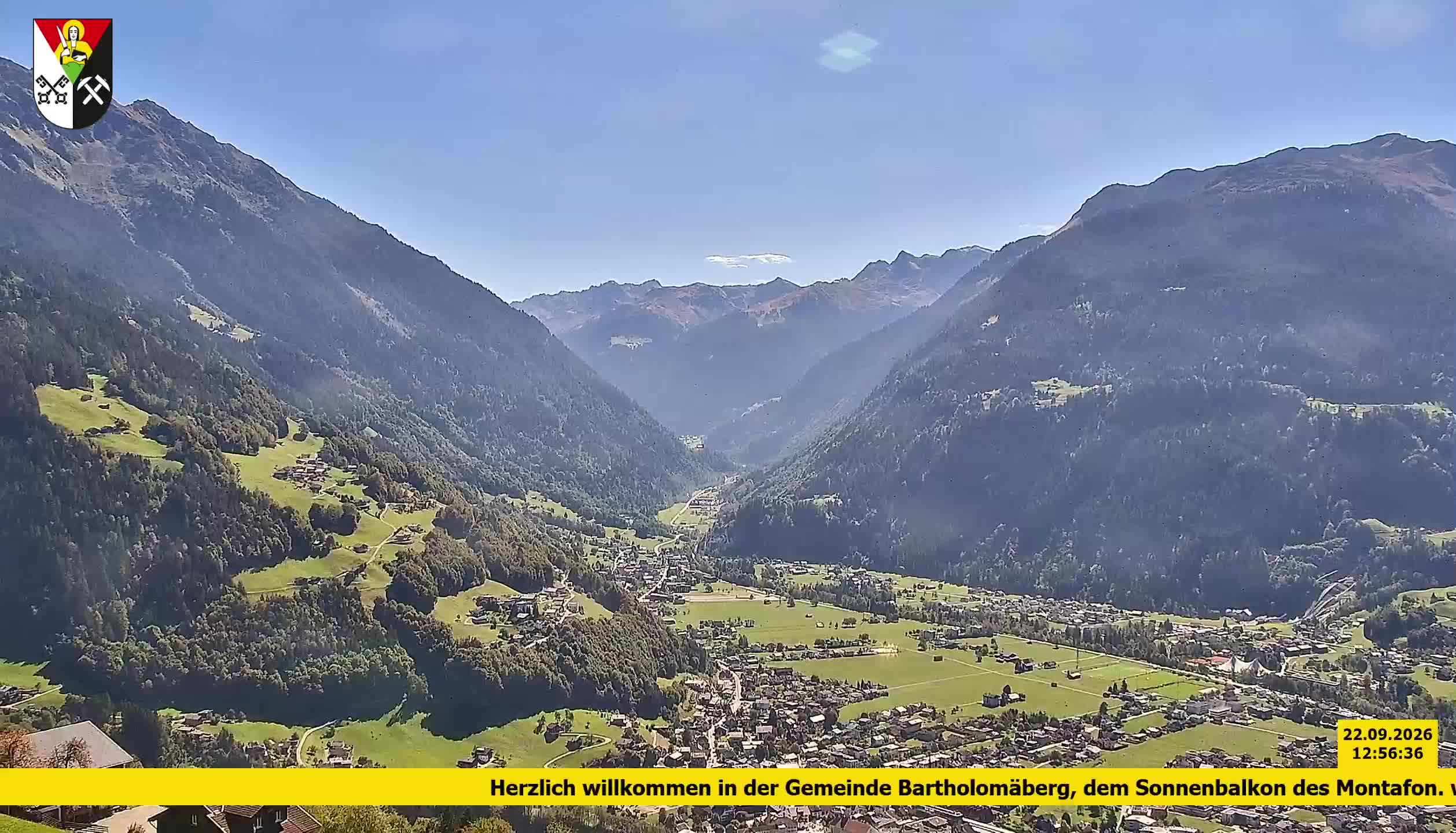 Bartholomäberg | Blick auf Schruns