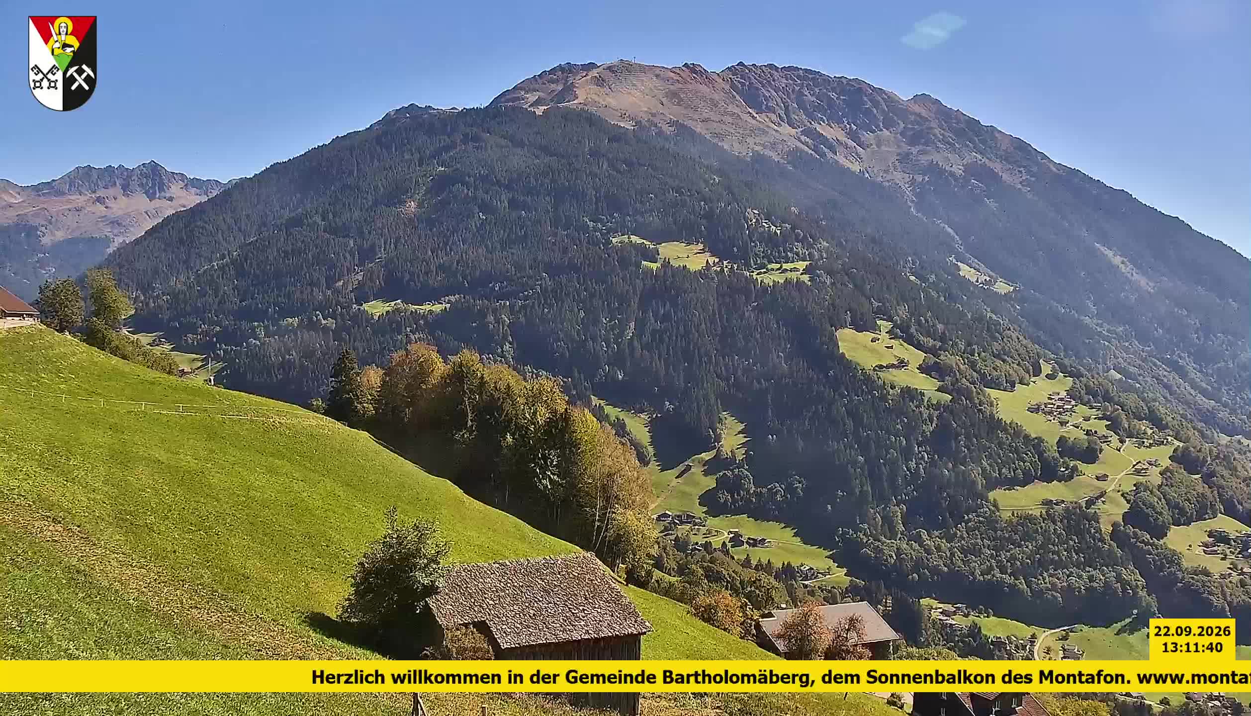 Bartholomäberg | Blick auf Schruns
