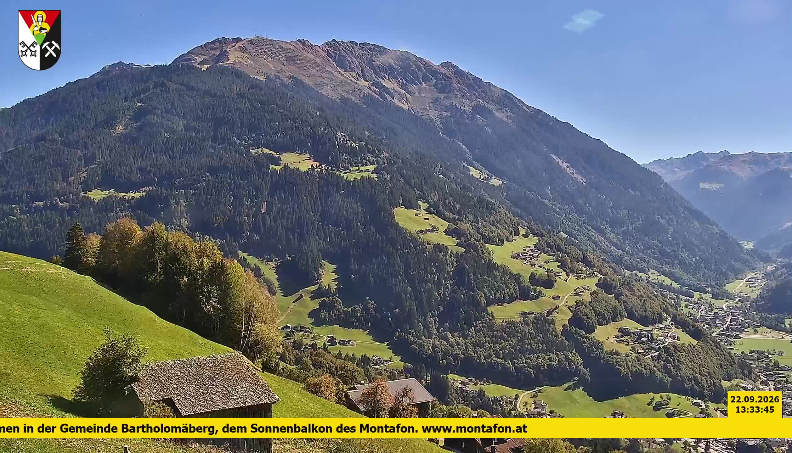 Bartholomäberg | Blick auf Schruns