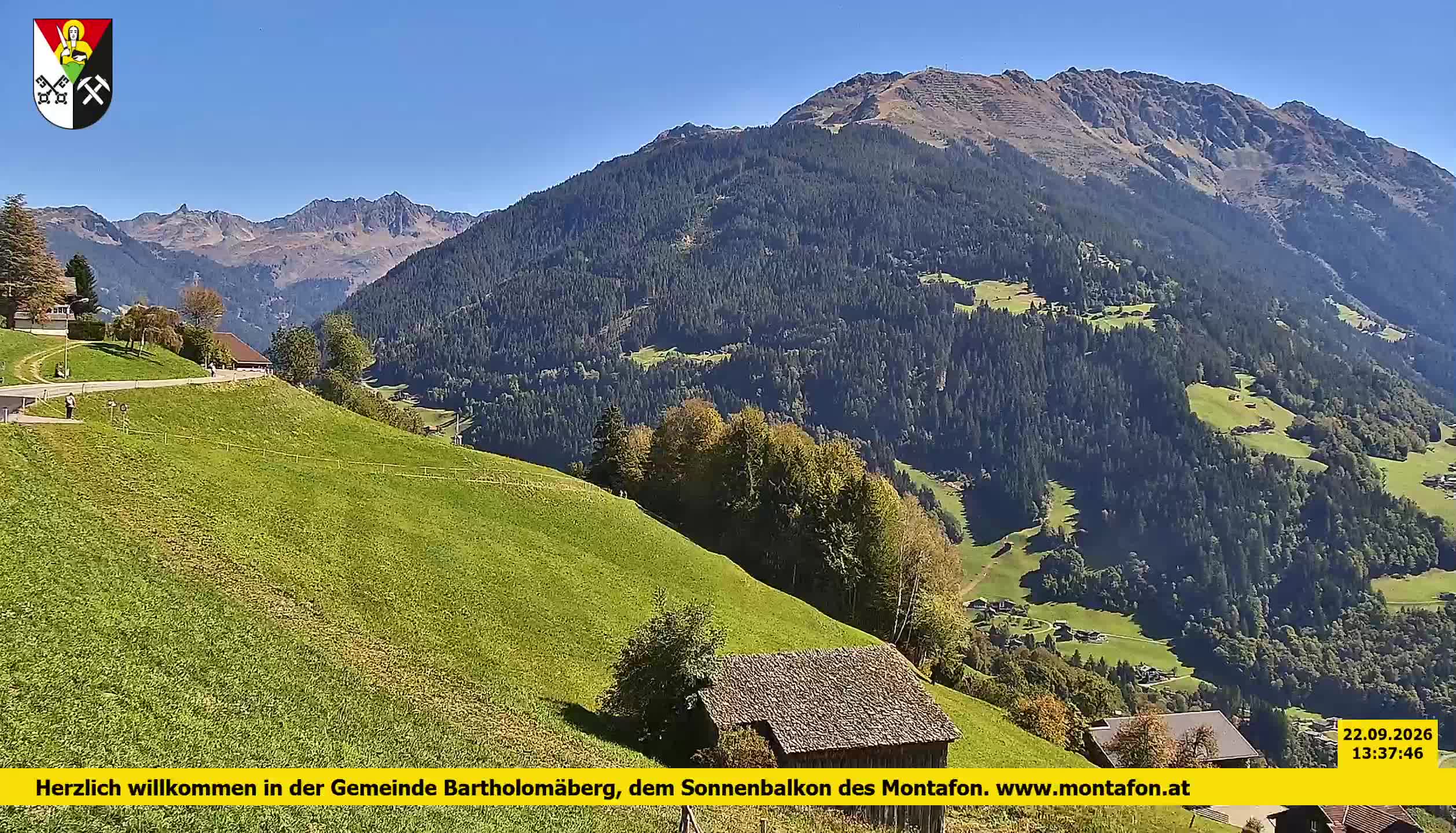 Bartholomäberg | Blick auf Schruns