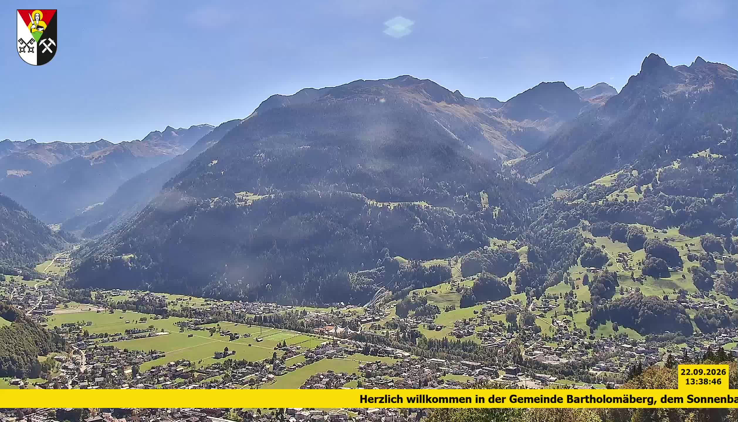 Bartholomäberg | Blick auf Schruns