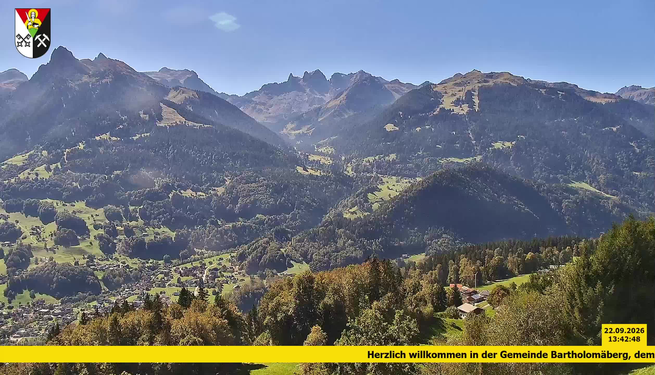 Bartholomäberg | Blick auf Schruns