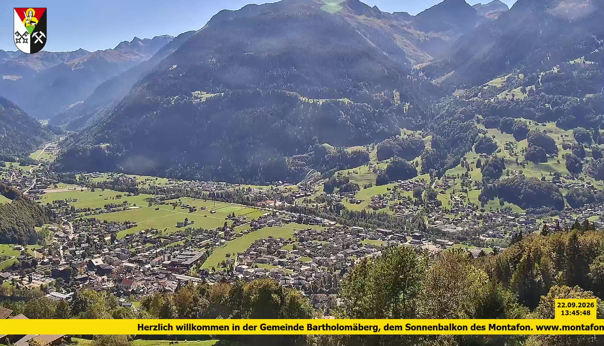 Bartholomäberg | Blick auf Schruns