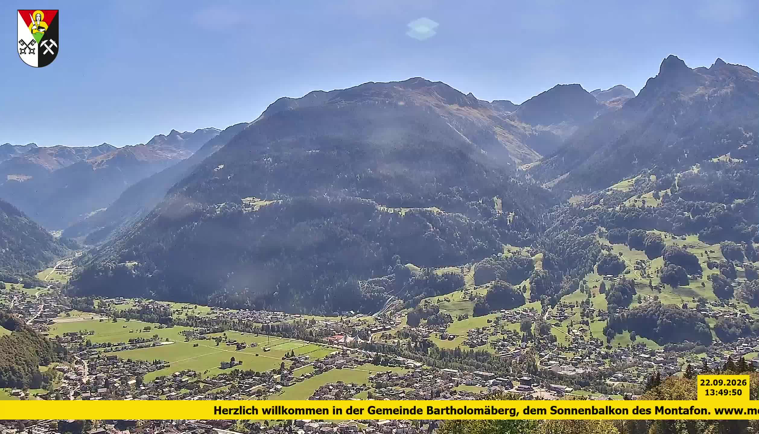 Bartholomäberg | Blick auf Schruns