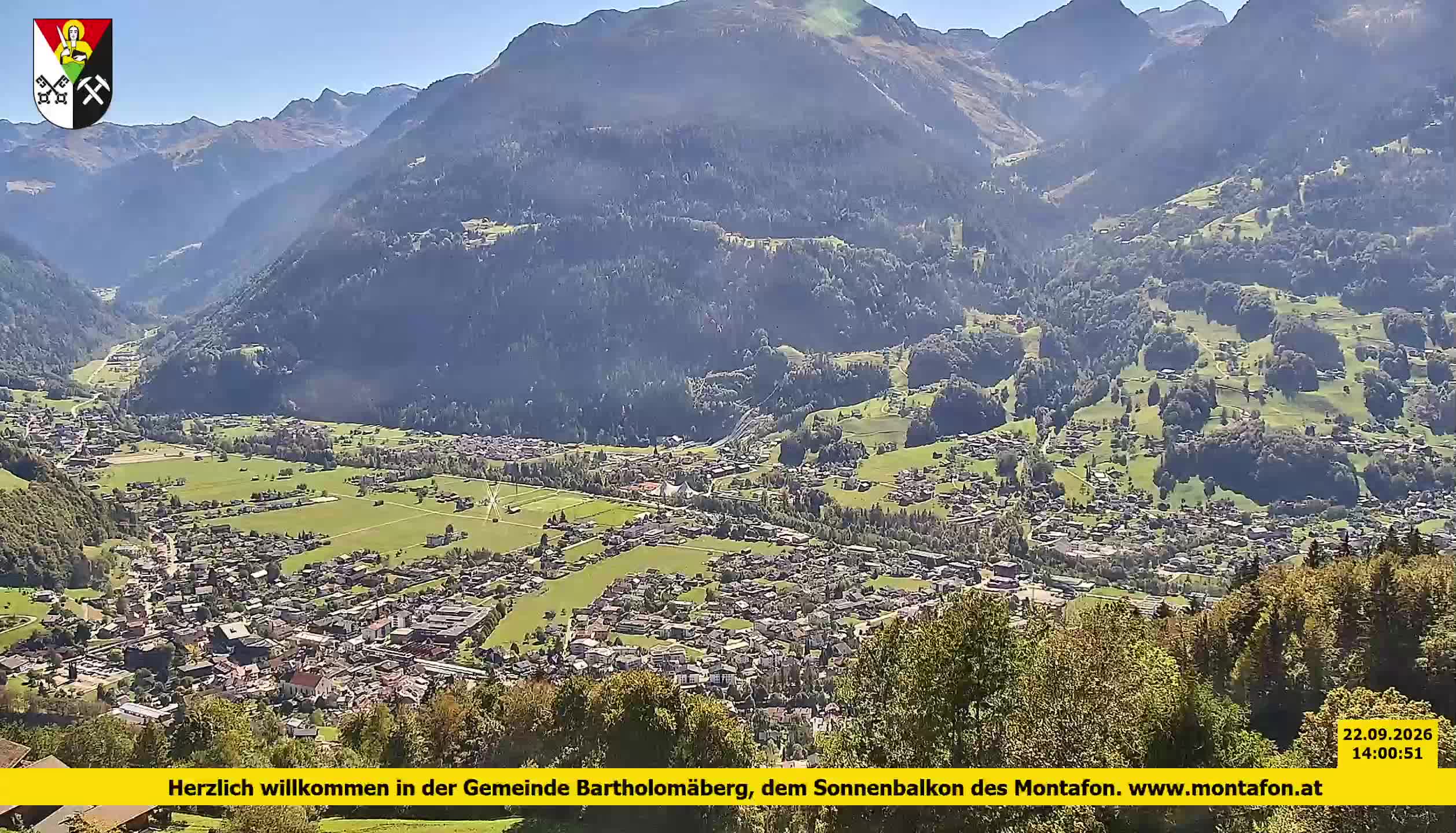 Bartholomäberg | Blick auf Schruns