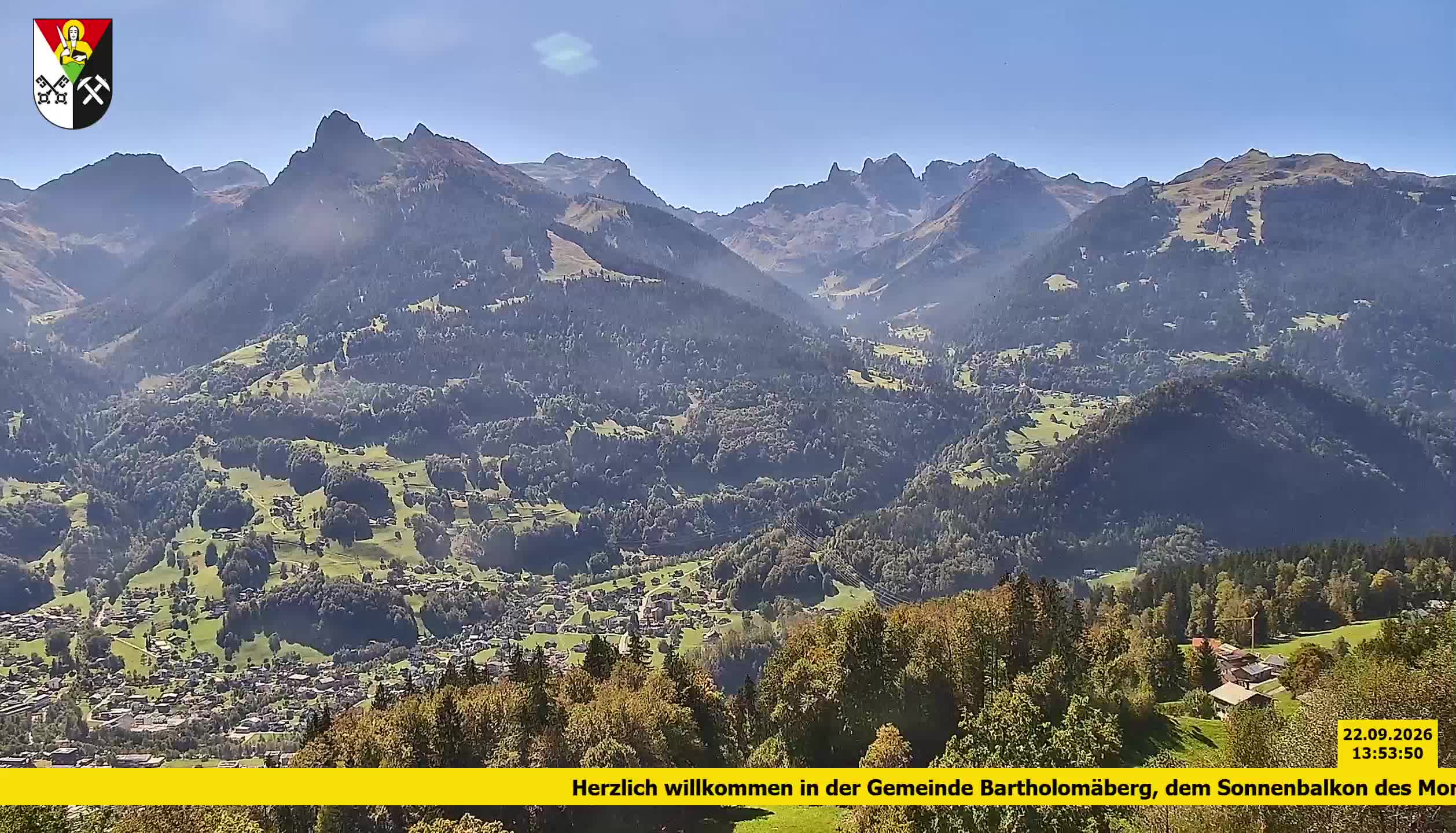 Bartholomäberg | Blick auf Schruns
